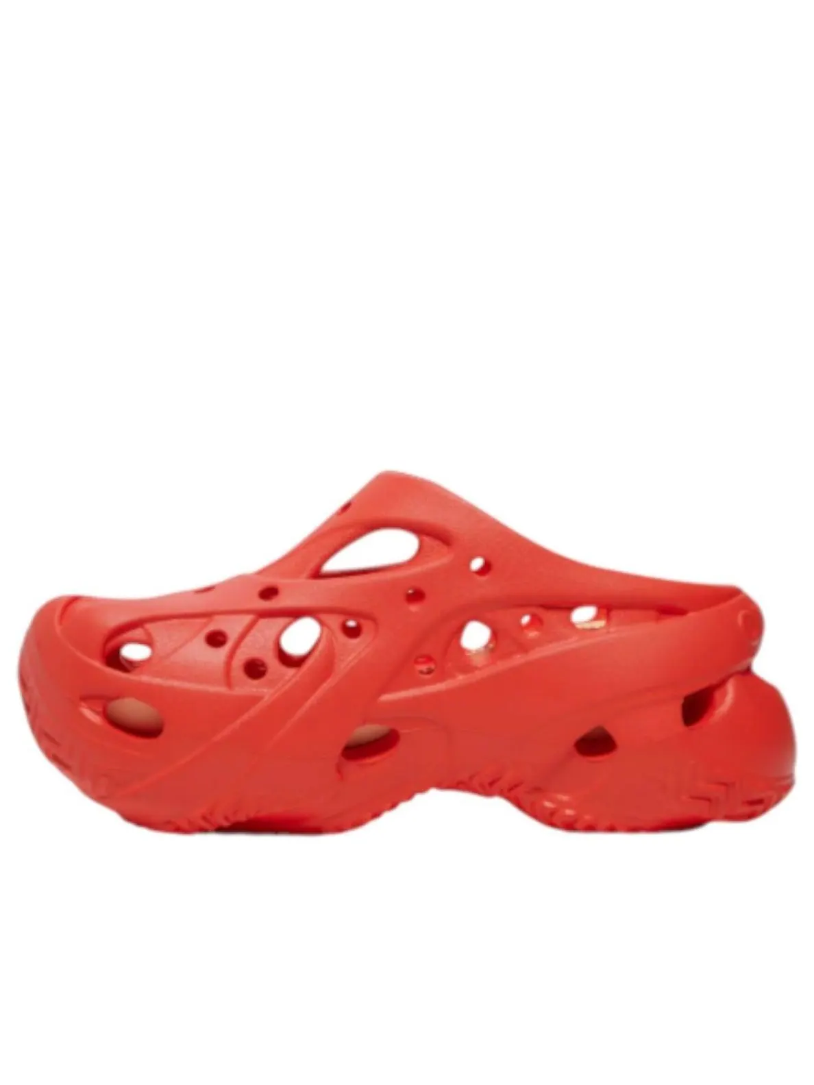 Сандалии (WMNS) Crocs Caged Clog 'Starfish' — изображение 1 из 5, красный