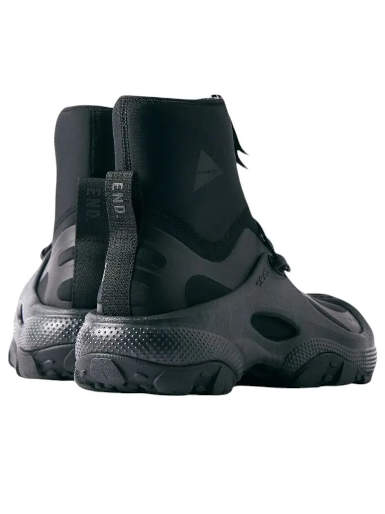 Кроссовки Crocs x END x and wander Trail Break 2 'Black' — изображение 2 из 3, черный