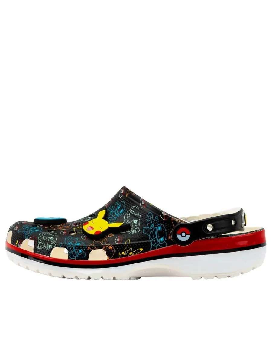 Сандалии (GS) Crocs x Pokemon Classic Clog 'Starters' — изображение 1 из 5, черный