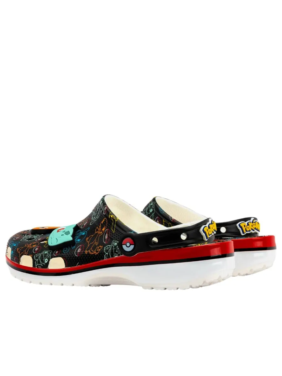 Сандалии (GS) Crocs x Pokemon Classic Clog 'Starters' — изображение 4 из 5, черный
