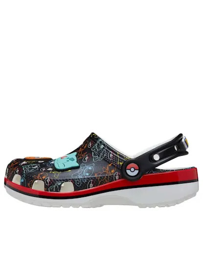 (TD) Классические сабо Crocs «Стартовые покемоны» — изображение 1 из 6, черный