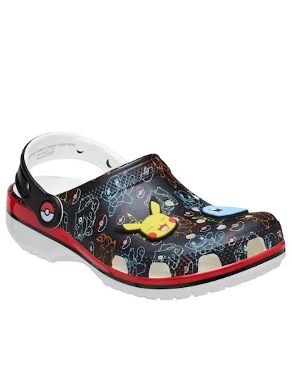 (TD) Классические сабо Crocs «Стартовые покемоны» — изображение 2 из 6, черный