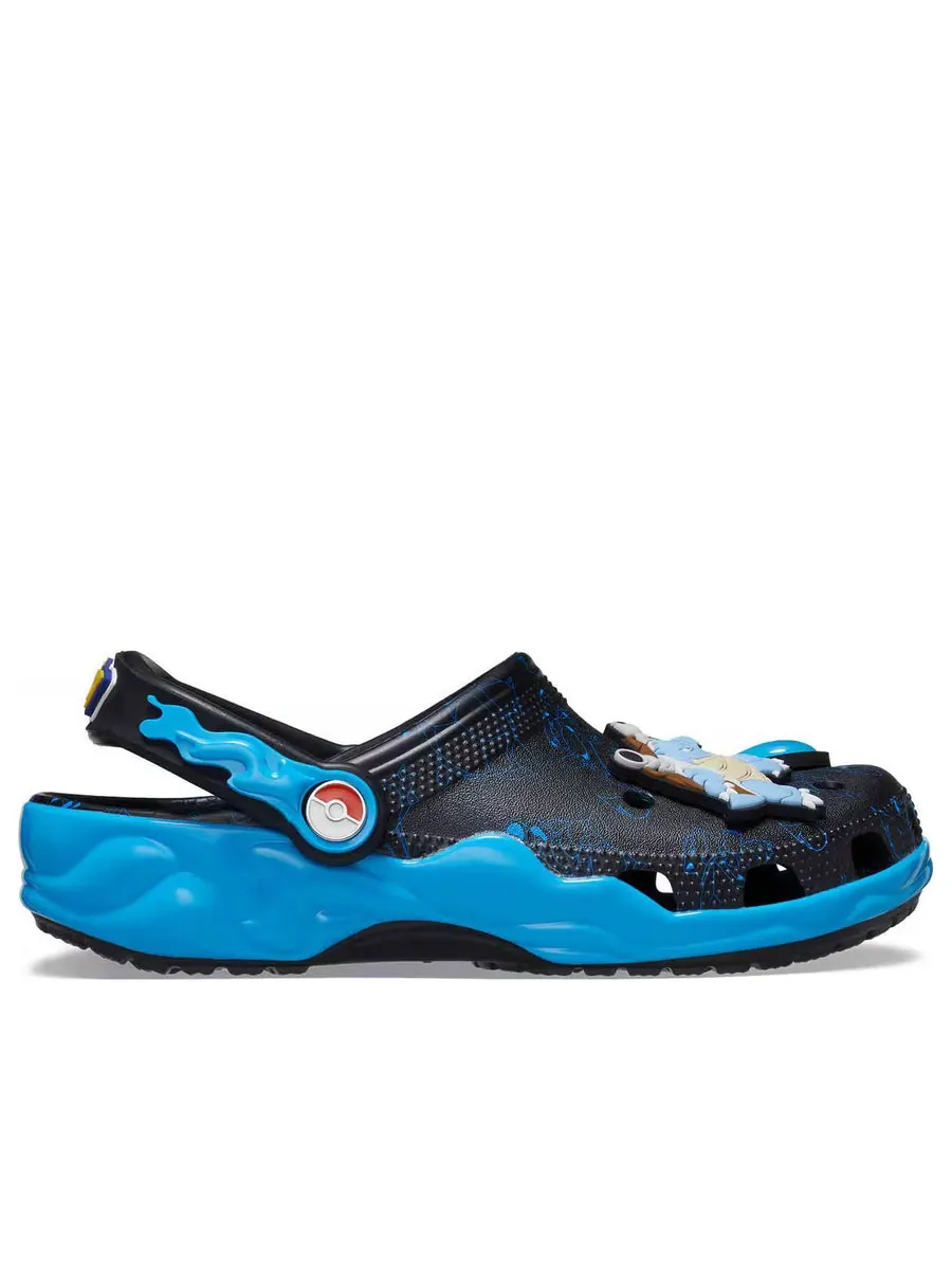 Кроссовки Crocs x Pokemon Classic Clog 'Charizard vs. Blastoise' — изображение 2 из 6, черный
