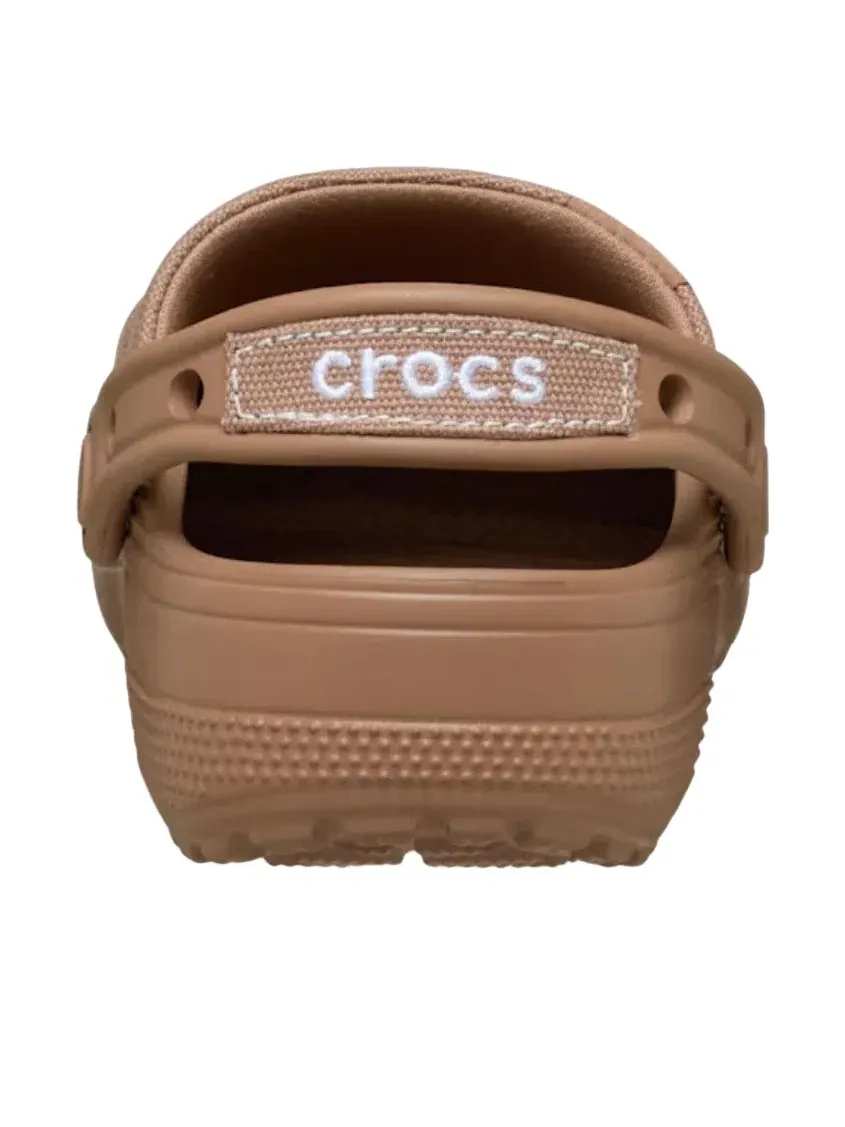Мужские сандалии с закрытым носком Milk Chocolate Crocs — изображение 5 из 6, коричневый