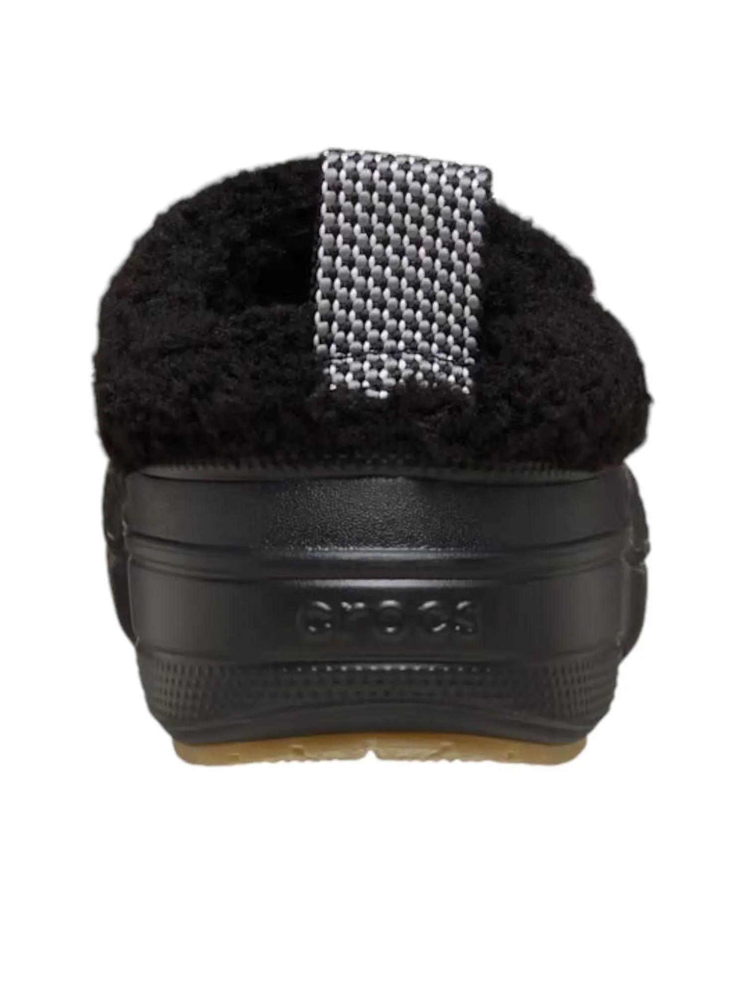 Сабо Crocs Classic Lined Shorty 'Black' — изображение 4 из 6, черный
