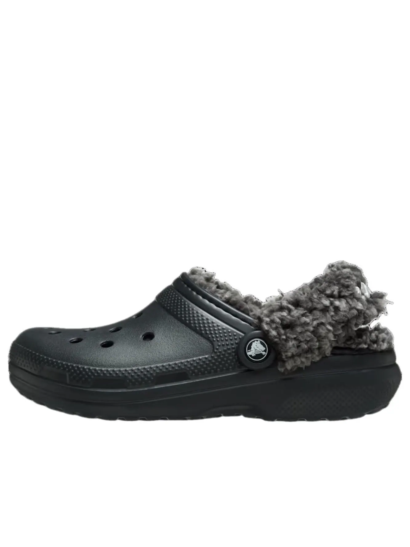 Классические сабо Crocs на флисовой подкладке — изображение 1 из 5, черный