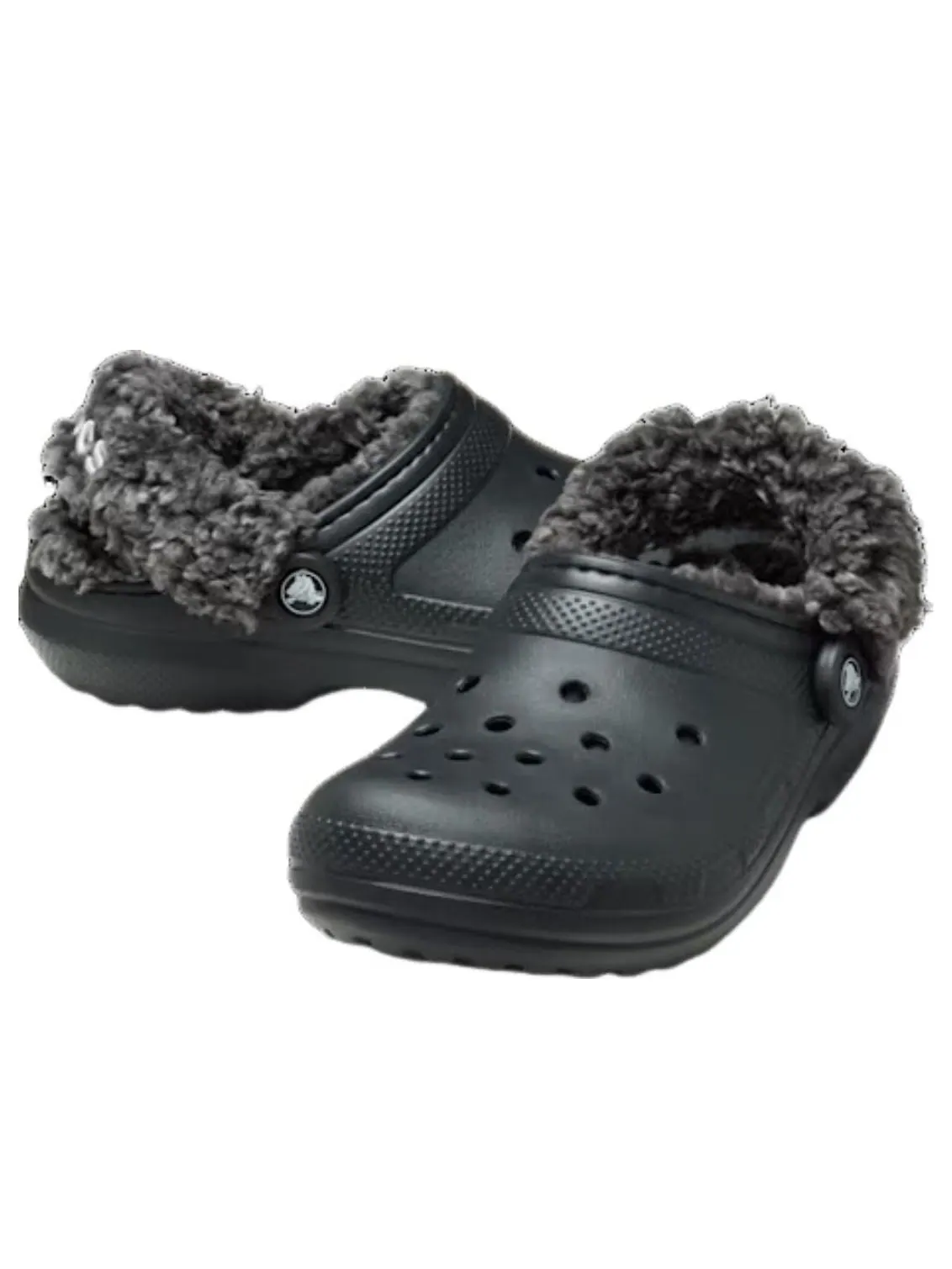 Классические сабо Crocs на флисовой подкладке — изображение 2 из 5, черный