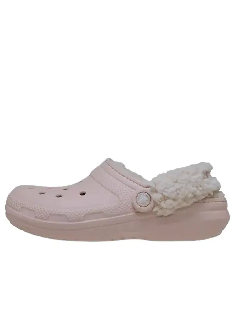 Мужские сандалии с утепленной подкладкой Classic Clog Crocs — изображение 1 из 7, розовый