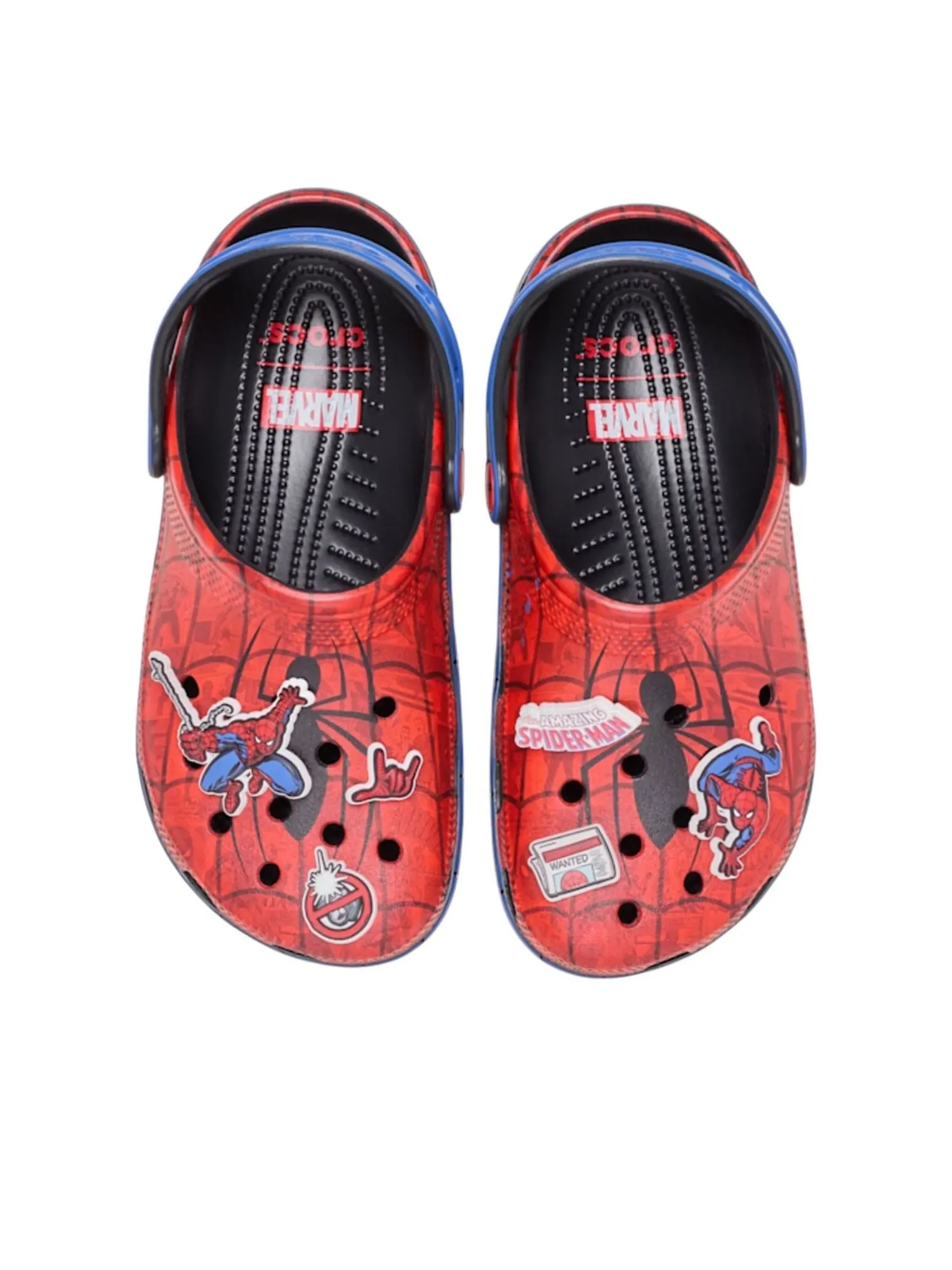 Сабо Crocs x Marvel’s Classic Clog 'Spider Man' — изображение 3 из 6, красный
