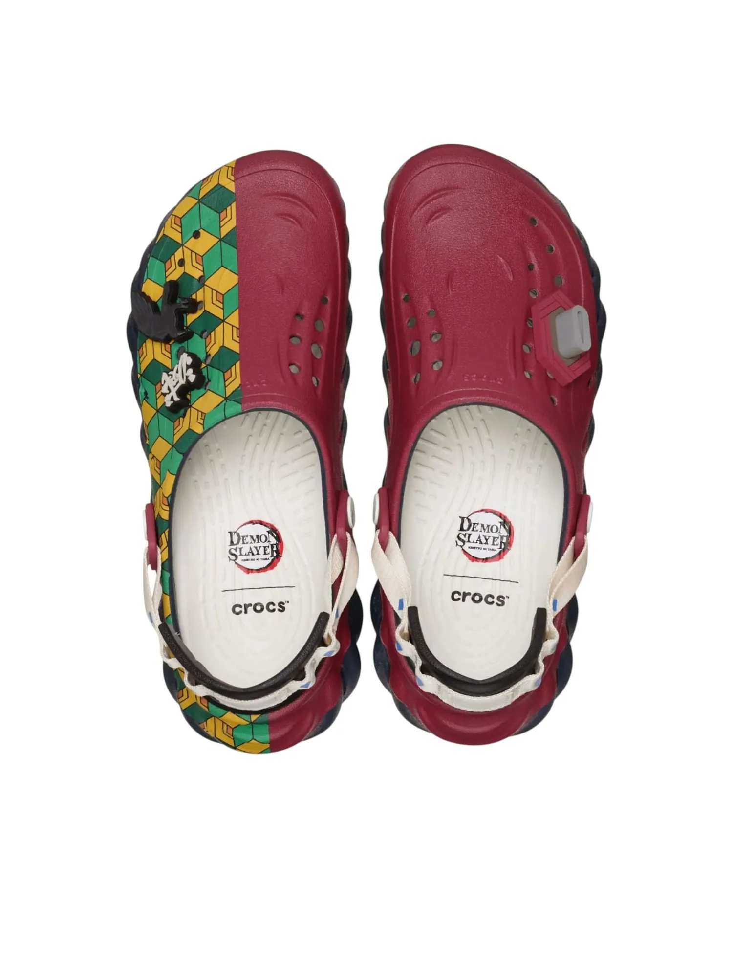 Сабо Crocs x Demon Slayer Echo RO 'Giyu Tomioka' — изображение 3 из 6, мульти