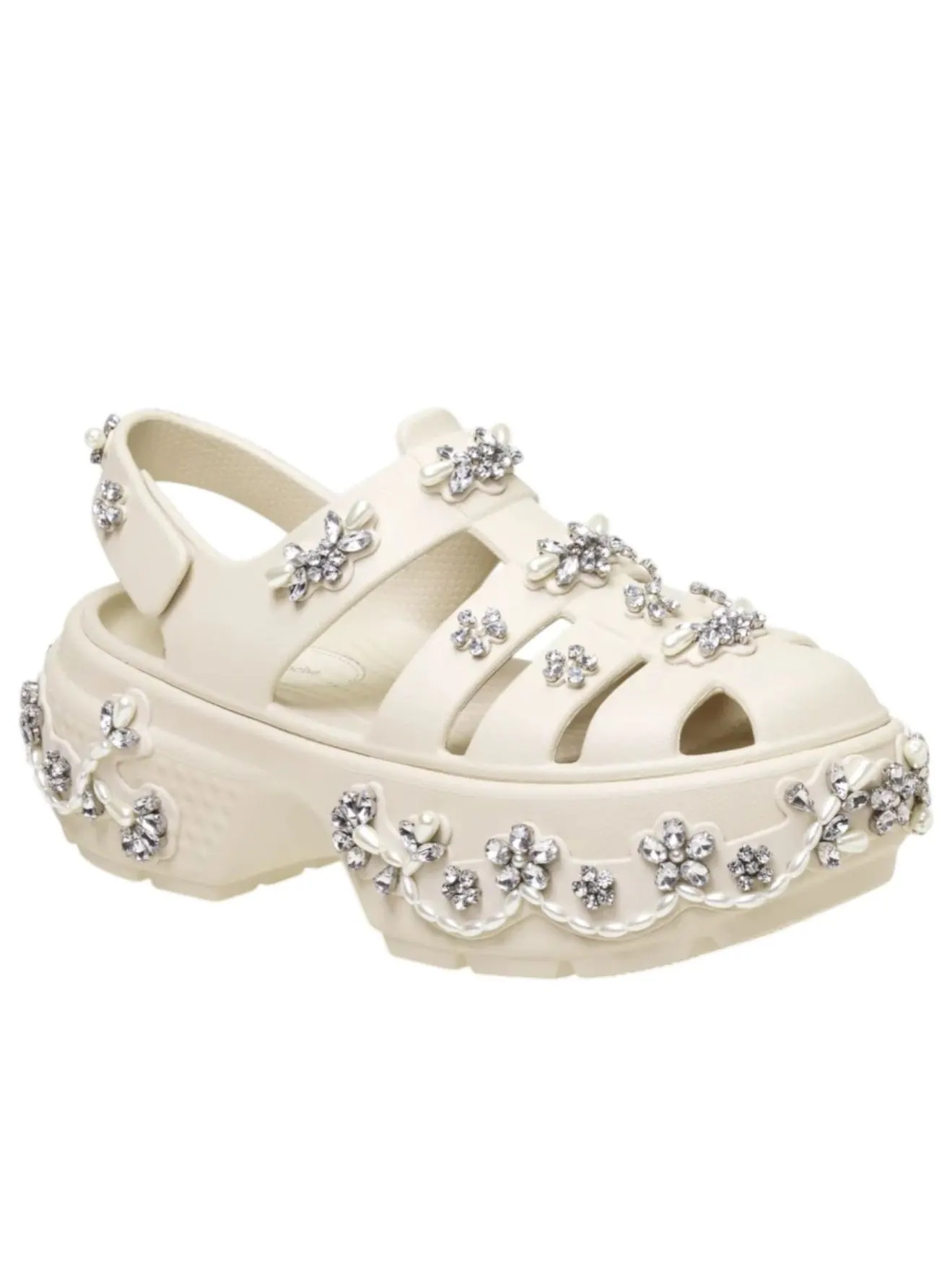 Crocs Stomp Fisherman Clog 'Simone Rocha Stucco' — изображение 3 из 4, штукатурка