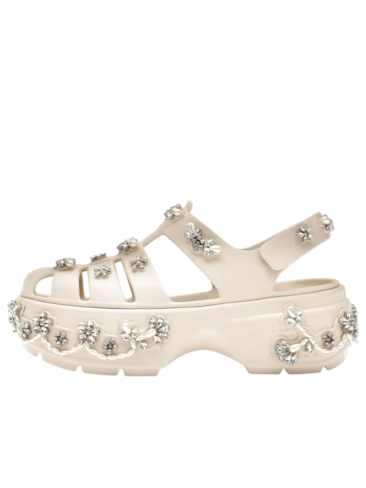 Сандалии Crocs Stomp Fisherman Clog 'Simone Rocha Stucco' — изображение 1 из 4, мульти