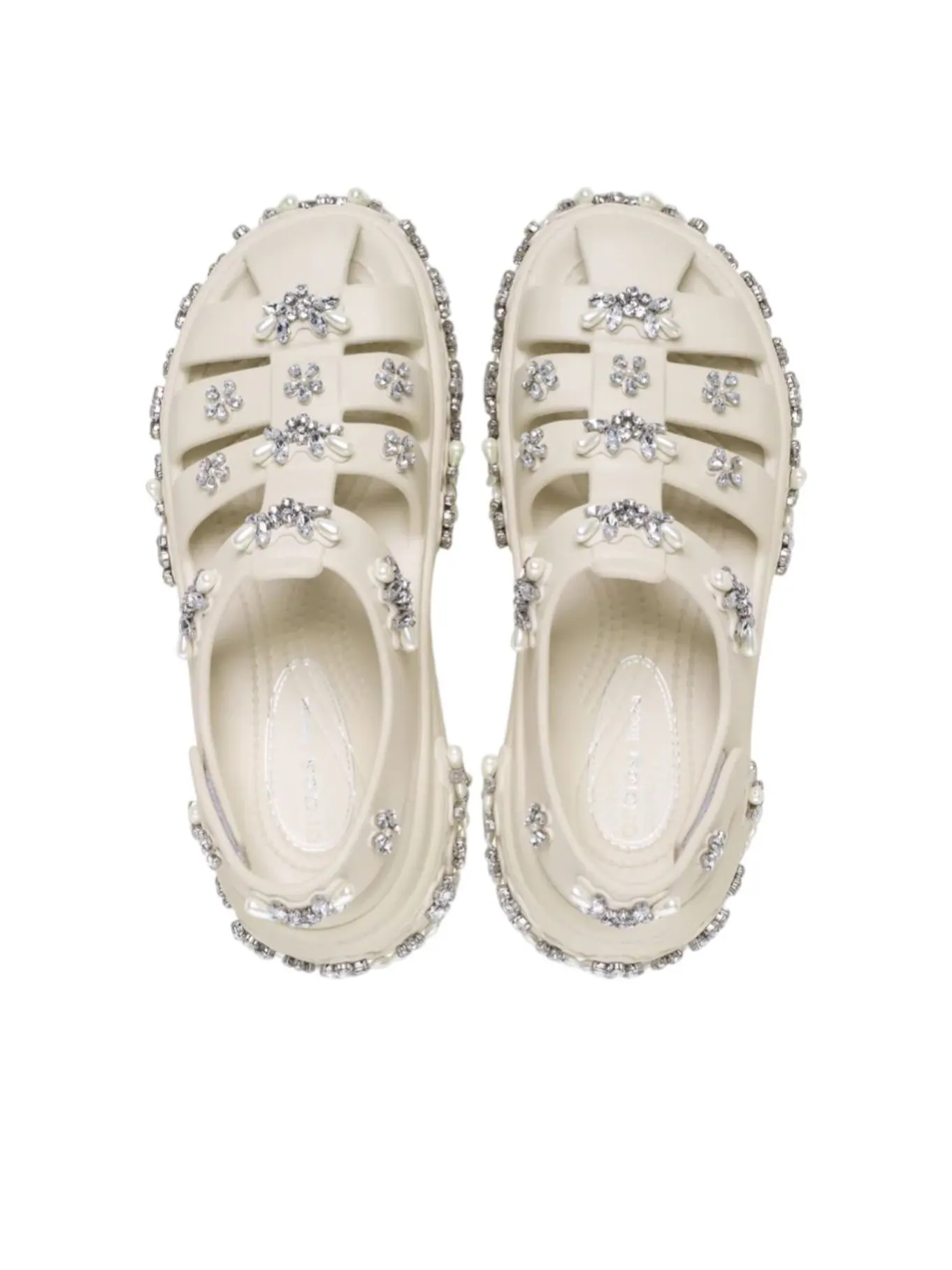 Сандалии Crocs Stomp Fisherman Clog 'Simone Rocha Stucco' — изображение 2 из 4, мульти