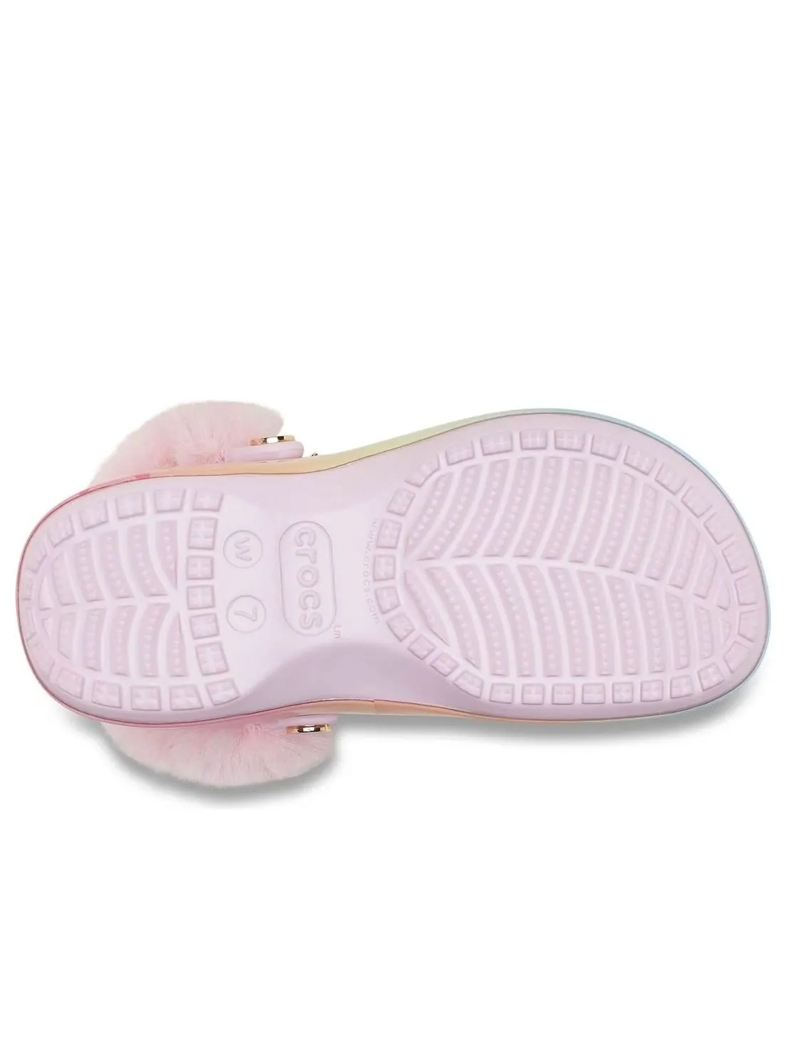 (WMNS) Crocs x Pokemon Classic Platform Clog 'Eevee' — изображение 6 из 6, розовый/мульти