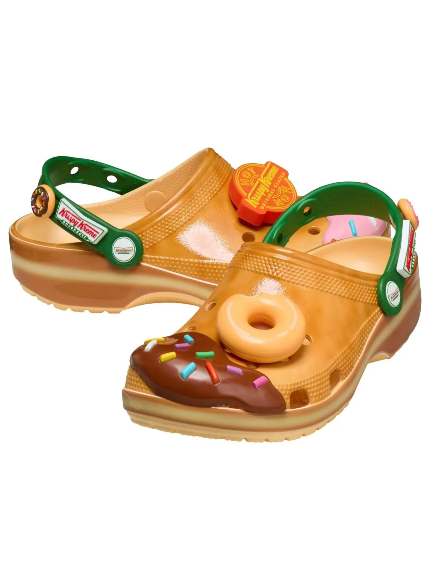 Кроссовки Crocs Classic Clog 'Krispy Kreme' — изображение 2 из 7, мульти