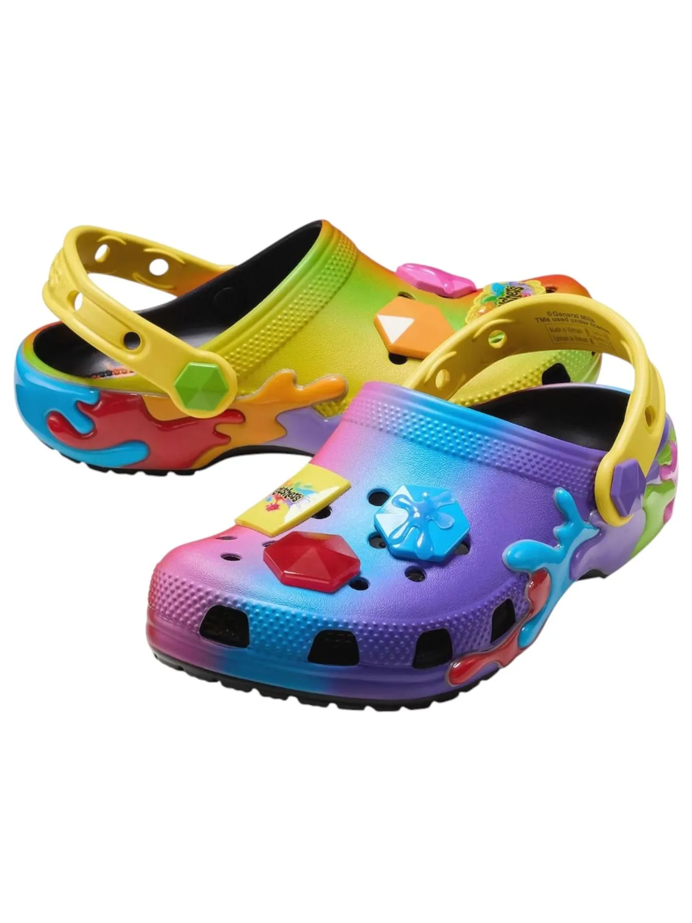 Crocs x Gushers Classic Clog 'Multi-Color' — изображение 3 из 6, мульти