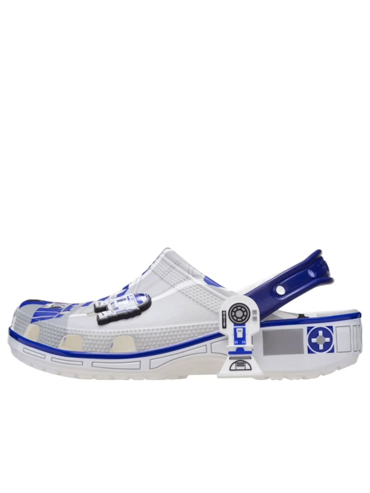 Crocs x Star Wars Classic Clog 'R2-D2' — изображение 1 из 6, белый/синий