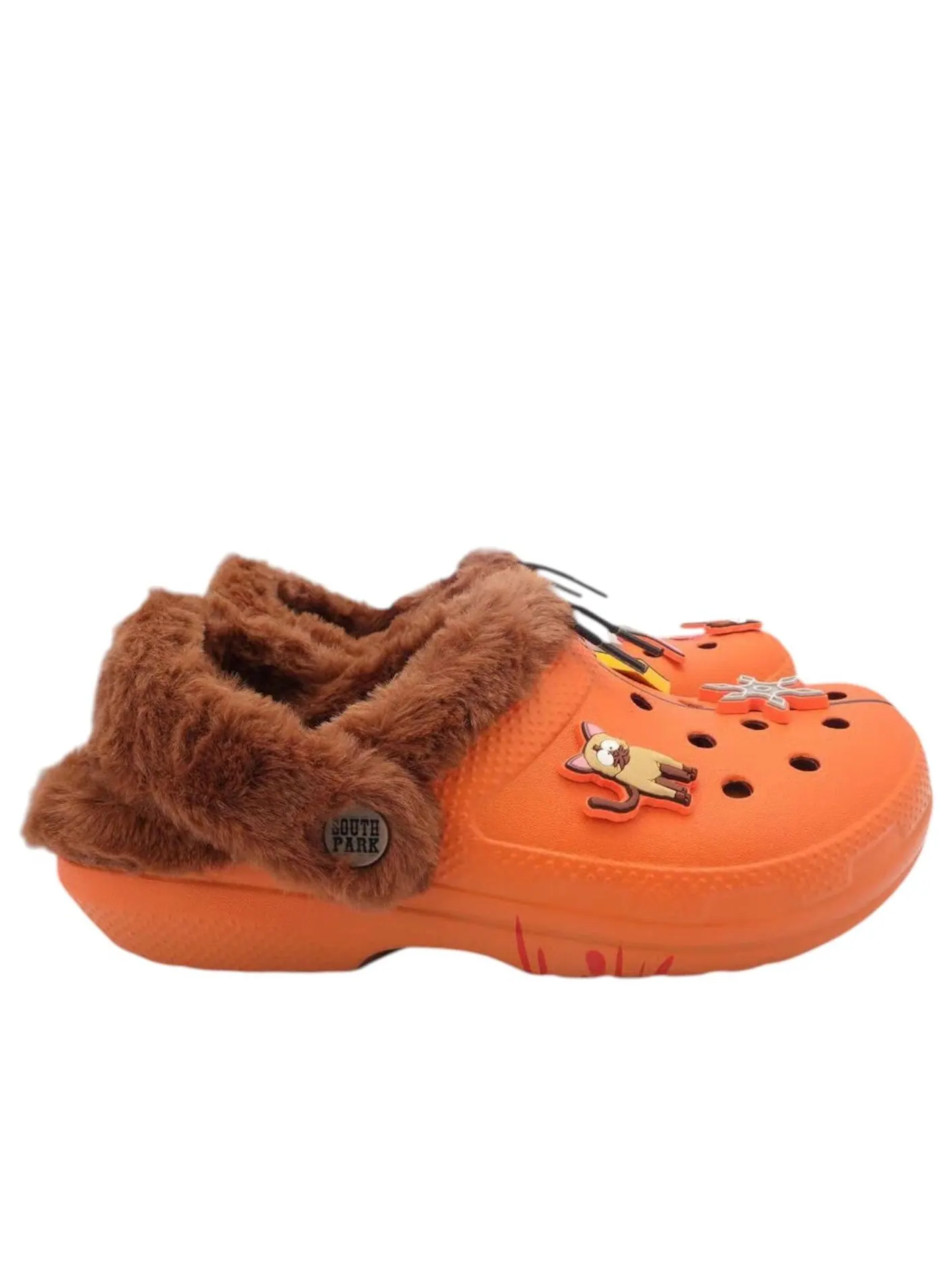 Crocs x South Park Lined Clog 'Kenny' — изображение 3 из 4, оранжевый/коричневый