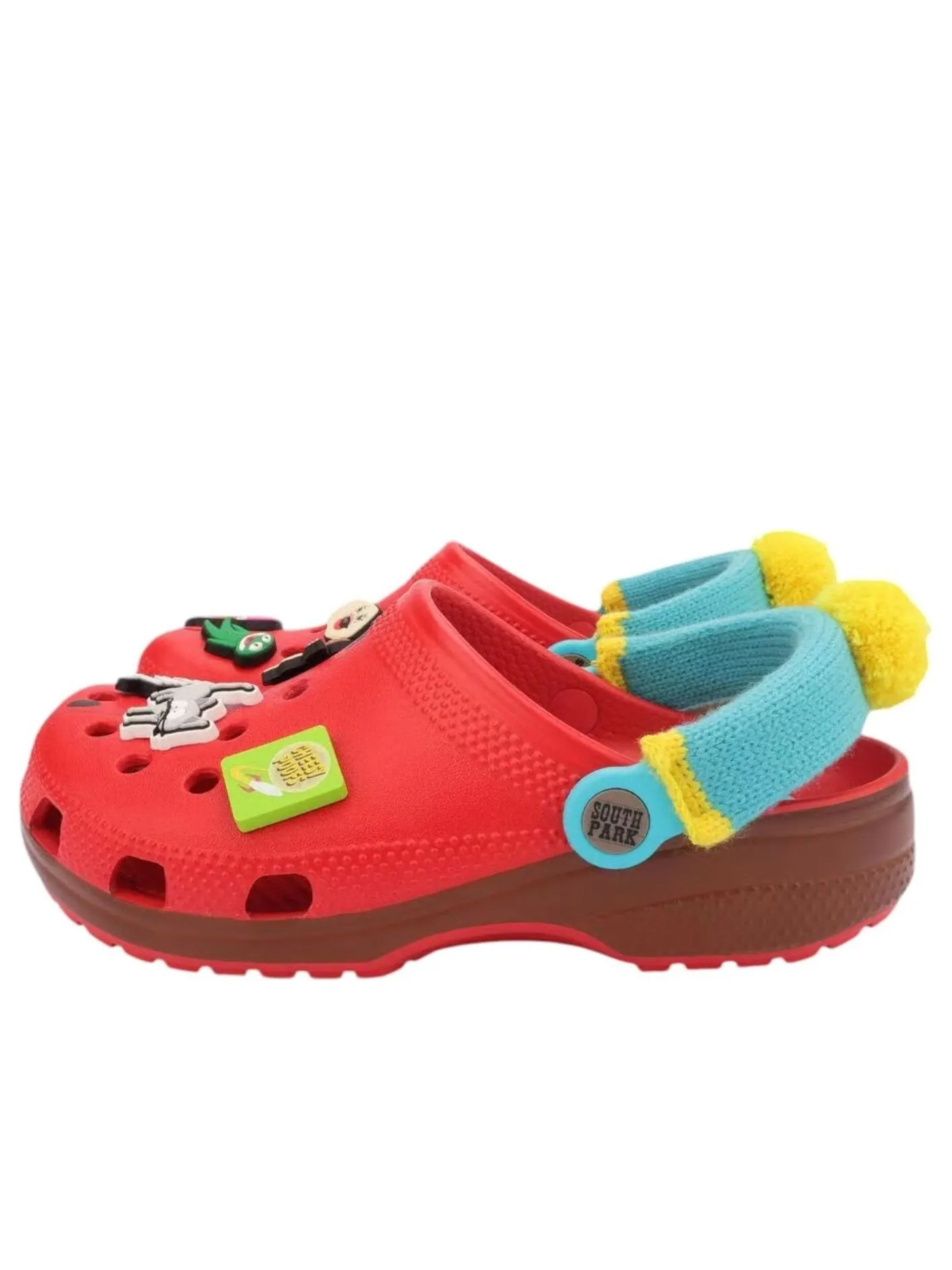 Кроссовки Crocs x South Park Classic Clog 'Cartman' — изображение 1 из 4, красный