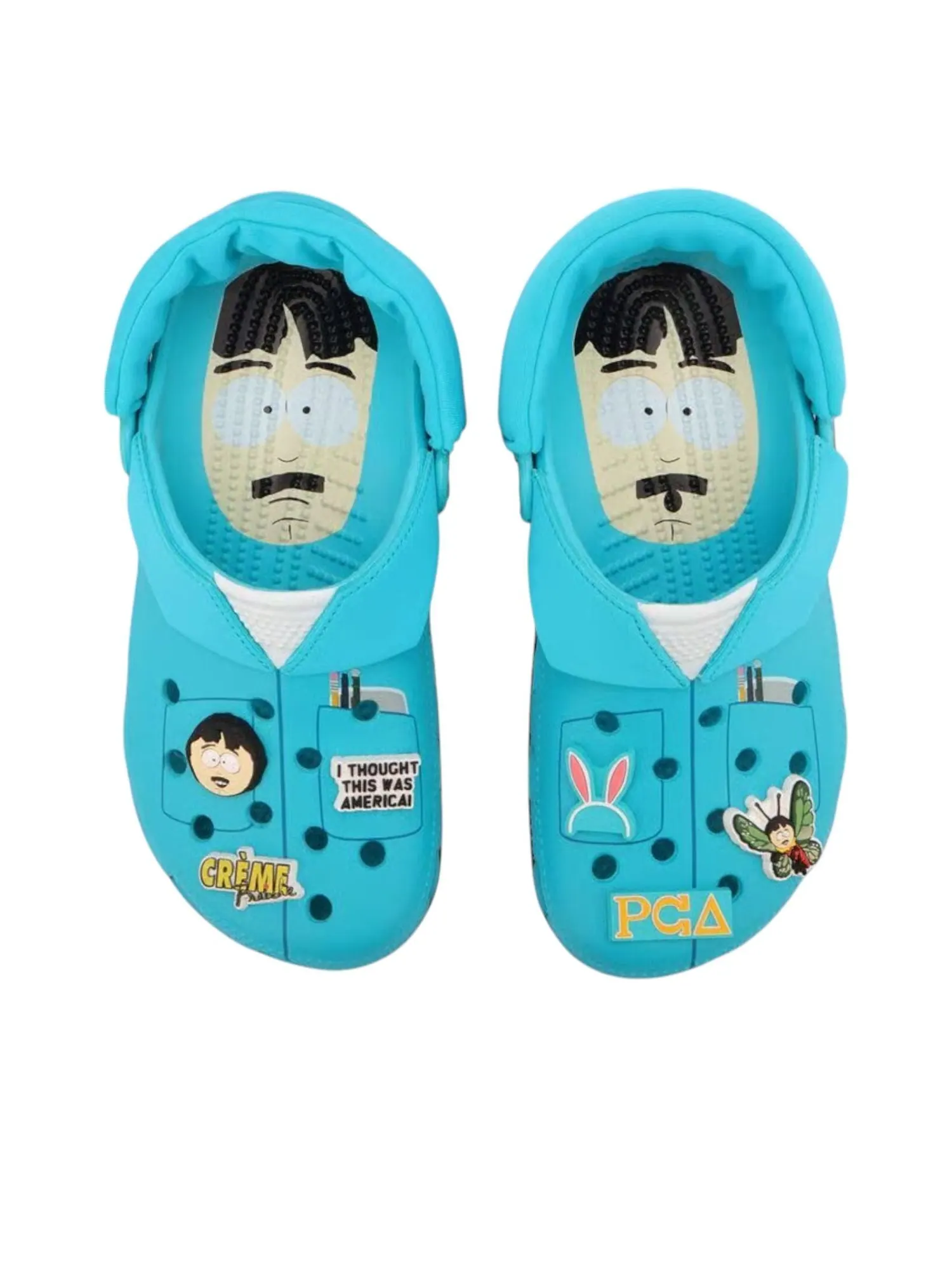 Сабо Crocs x South Park Classic Clog 'Randy' — изображение 2 из 4, синий