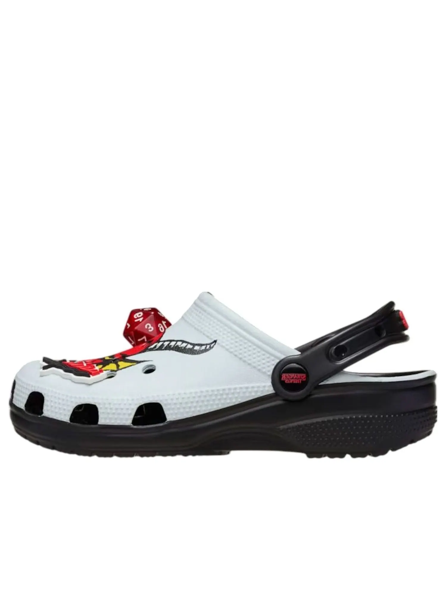 Crocs x Stranger Things Классические сабо 'Hellfire Club' — изображение 1 из 6, белый