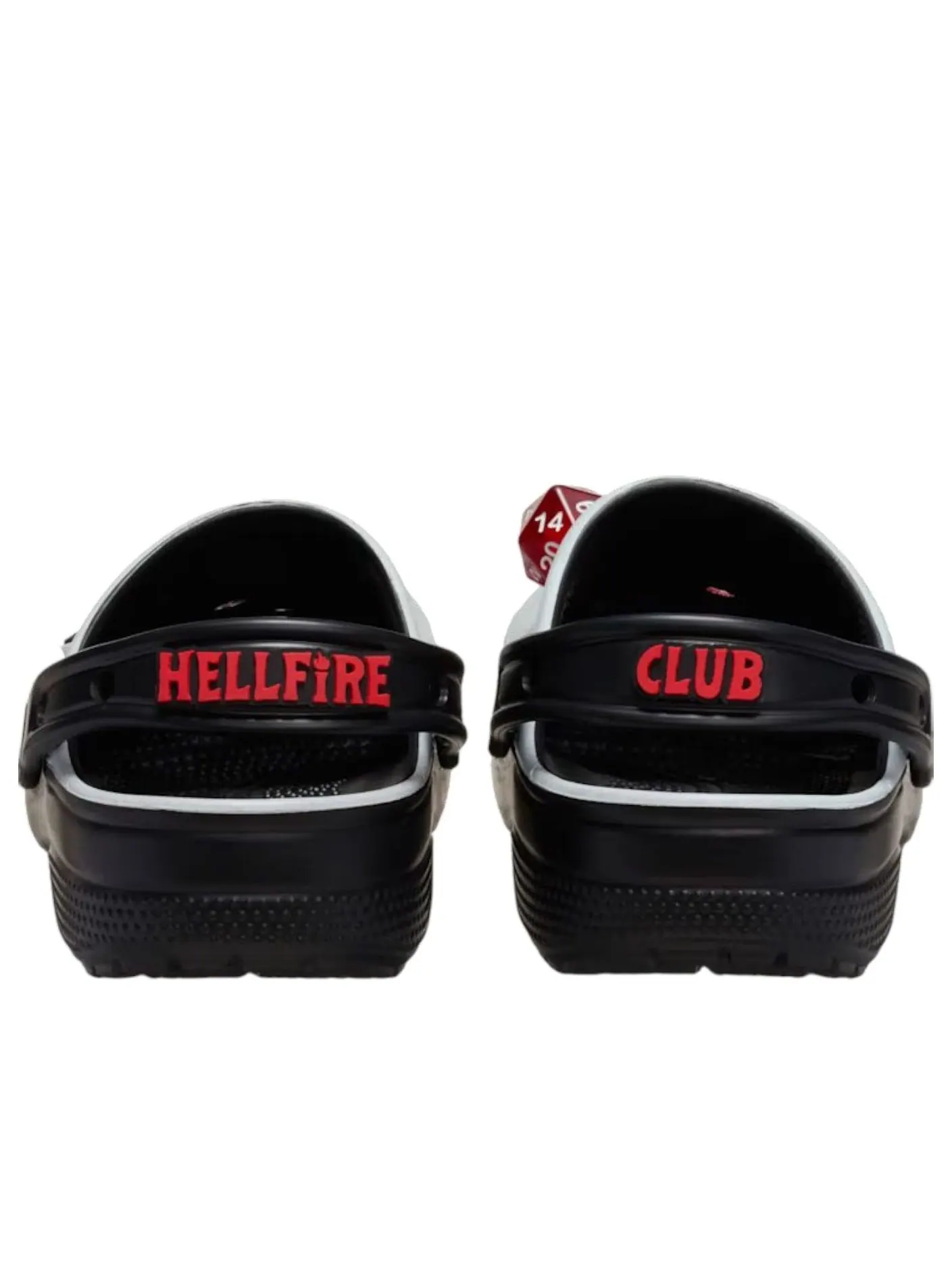 Crocs x Stranger Things Классические сабо 'Hellfire Club' — изображение 5 из 6, белый