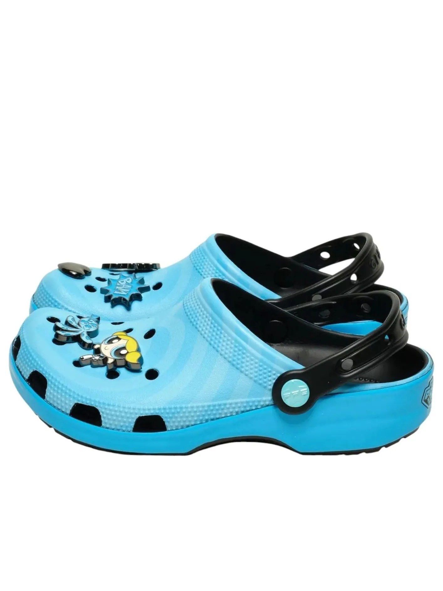 Кроссовки Crocs x Powerpuff Girls Classic Clog 'Bubbles' — изображение 1 из 4, синий