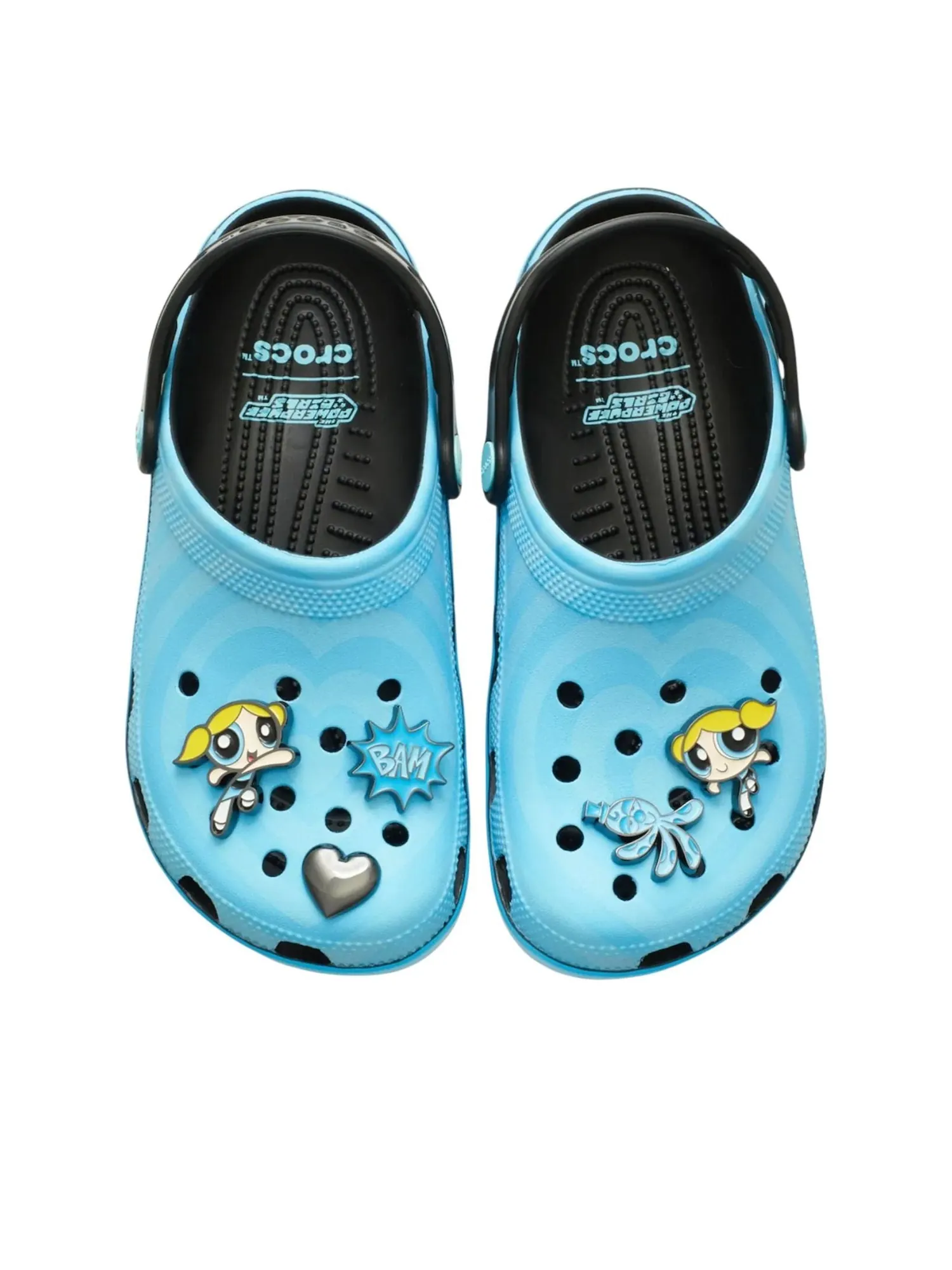 Кроссовки Crocs x Powerpuff Girls Classic Clog 'Bubbles' — изображение 2 из 4, синий