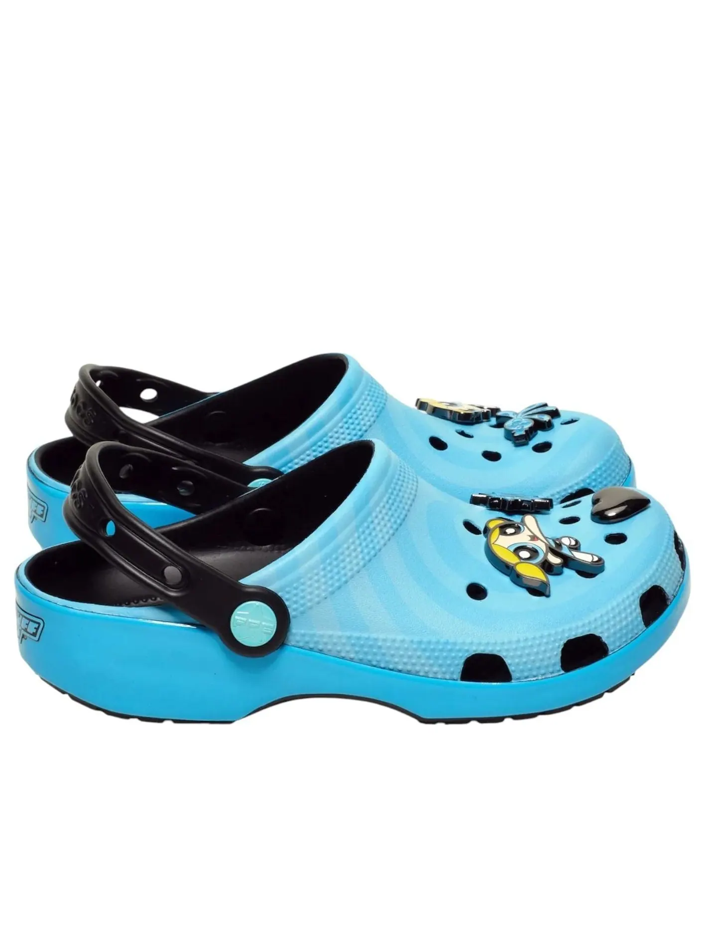 Кроссовки Crocs x Powerpuff Girls Classic Clog 'Bubbles' — изображение 4 из 4, синий