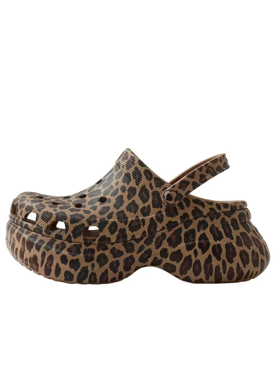 (WMNS) Crocs Bae Animal Clog 'Leopard' — изображение 1 из 6, мульти
