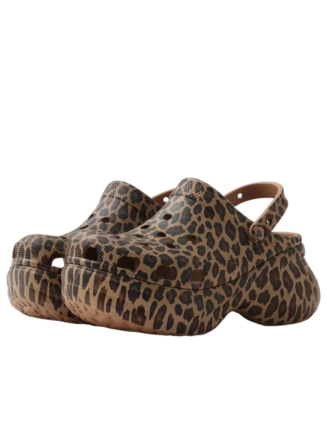 (WMNS) Crocs Bae Animal Clog 'Leopard' — изображение 3 из 6, мульти