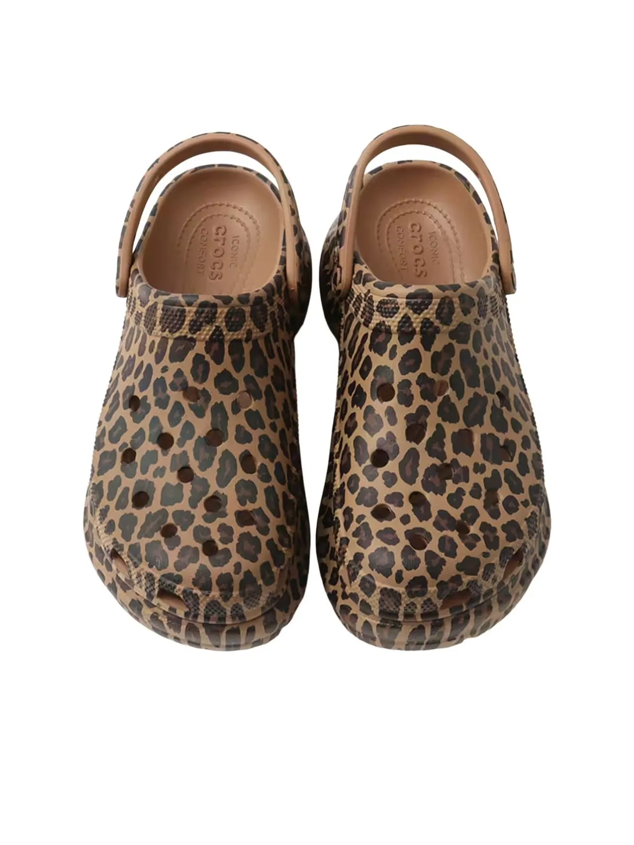 (WMNS) Crocs Bae Animal Clog 'Leopard' — изображение 4 из 6, мульти