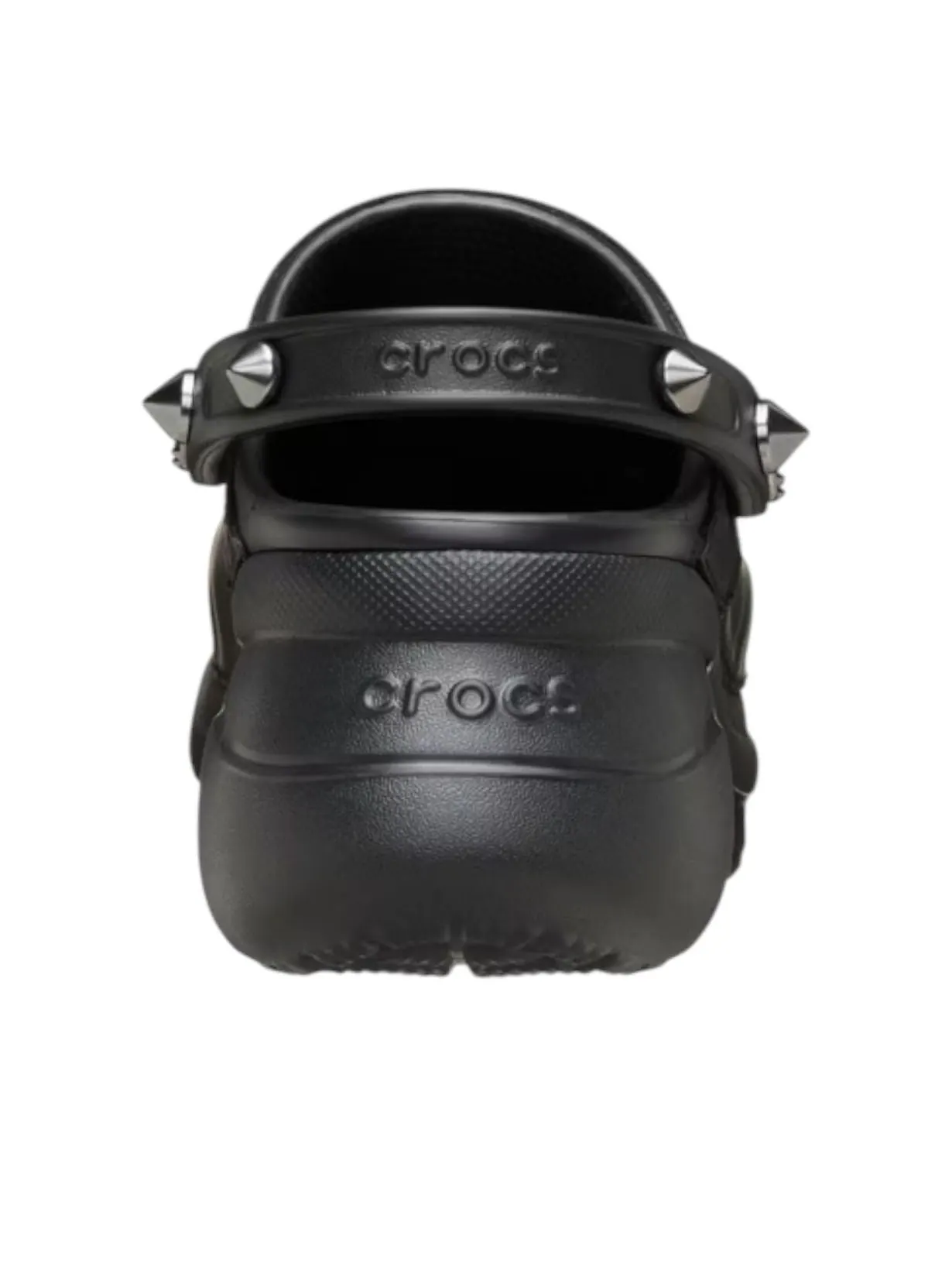 Сабо (WMNS) Crocs Bae Studded Clog 'Black' — изображение 3 из 5, черный