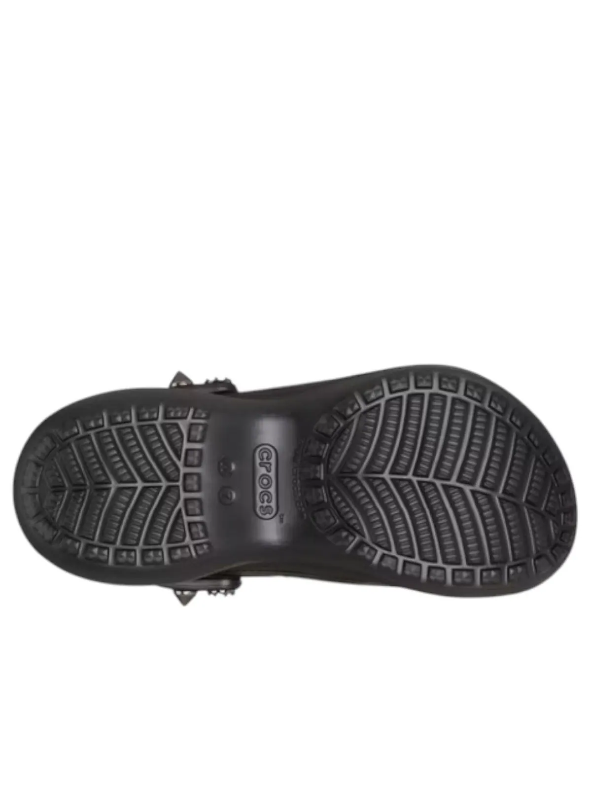 Сабо (WMNS) Crocs Bae Studded Clog 'Black' — изображение 4 из 5, черный