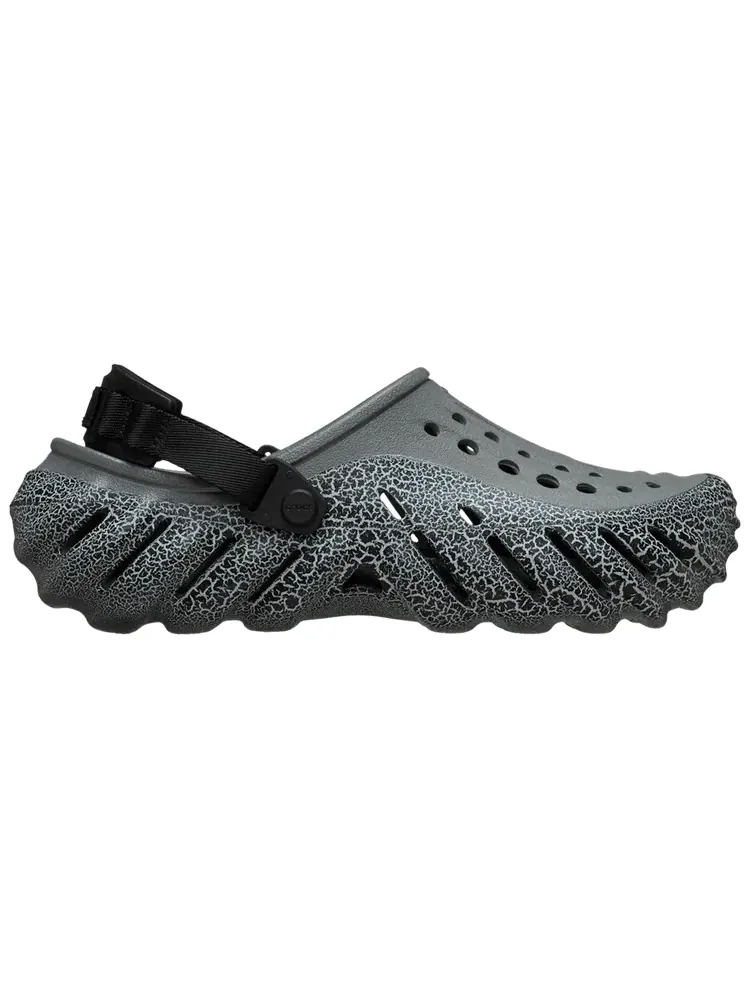 Сабо Crocs Echo Crackle Clog 'Slate Grey' — изображение 1 из 1, серый