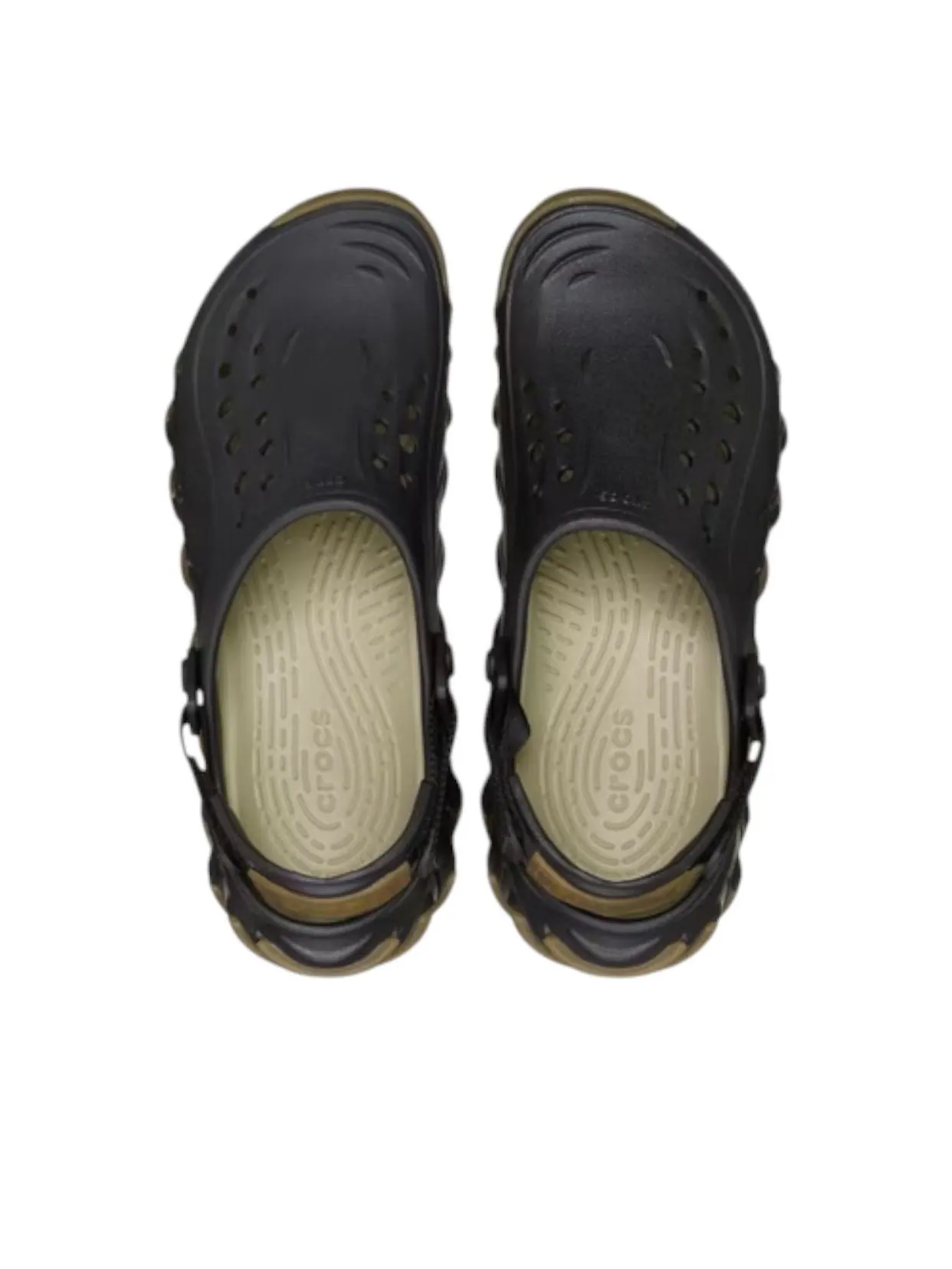 Сабо Crocs Echo Clog 'Black Gum' — изображение 2 из 5, черный