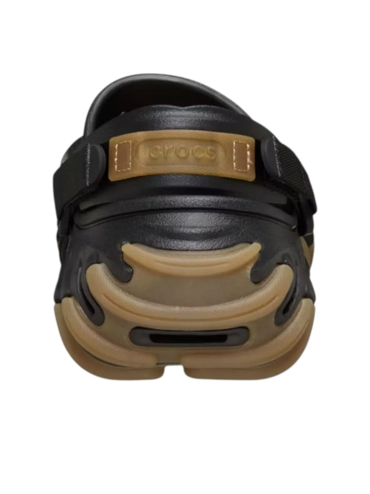 Сабо Crocs Echo Clog 'Black Gum' — изображение 4 из 5, черный