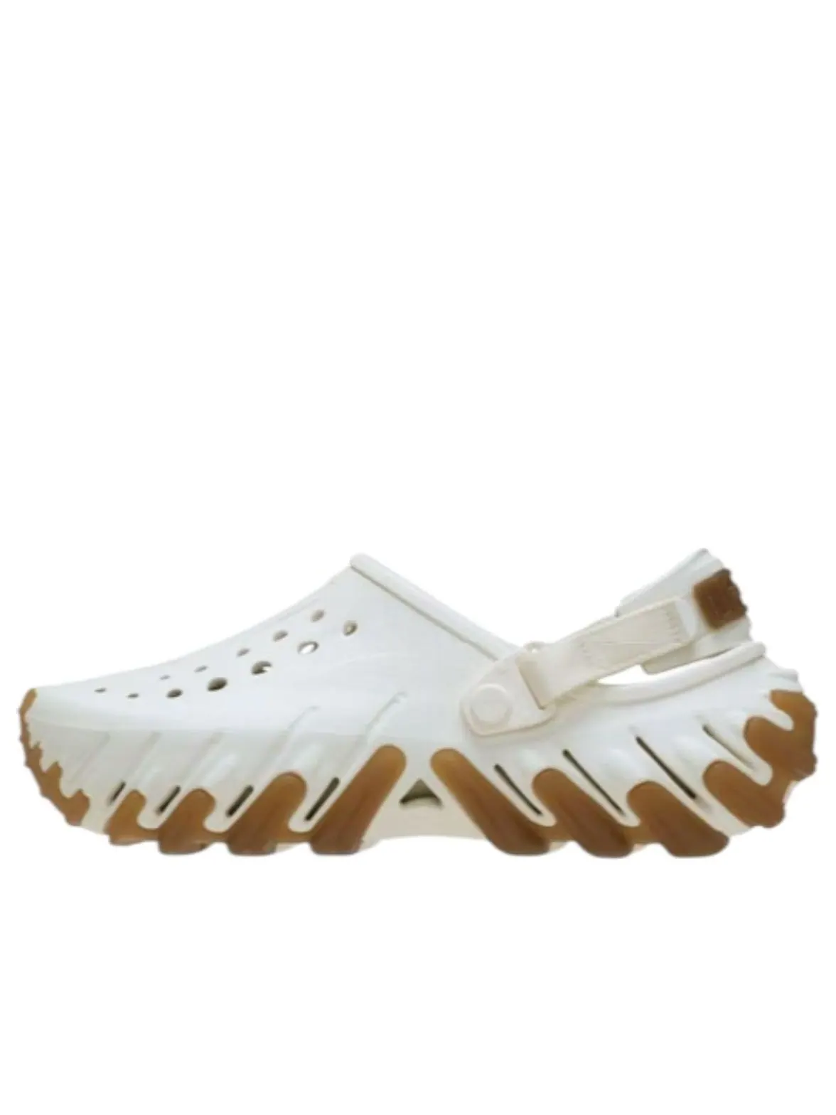 Crocs Echo RO Clog 'Gum - Chalk' — изображение 1 из 5, серый
