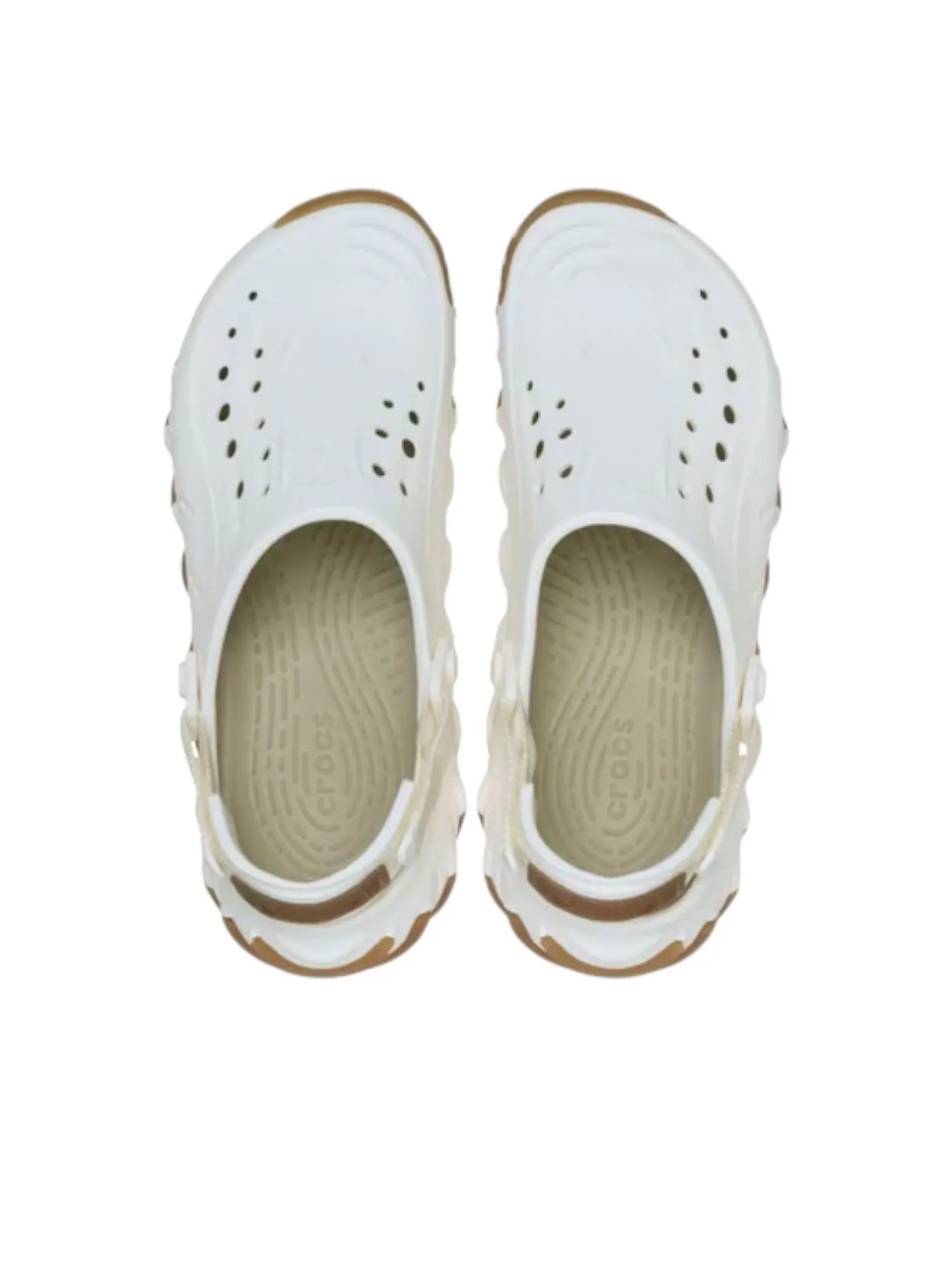 Crocs Echo RO Clog 'Gum - Chalk' — изображение 3 из 5, серый