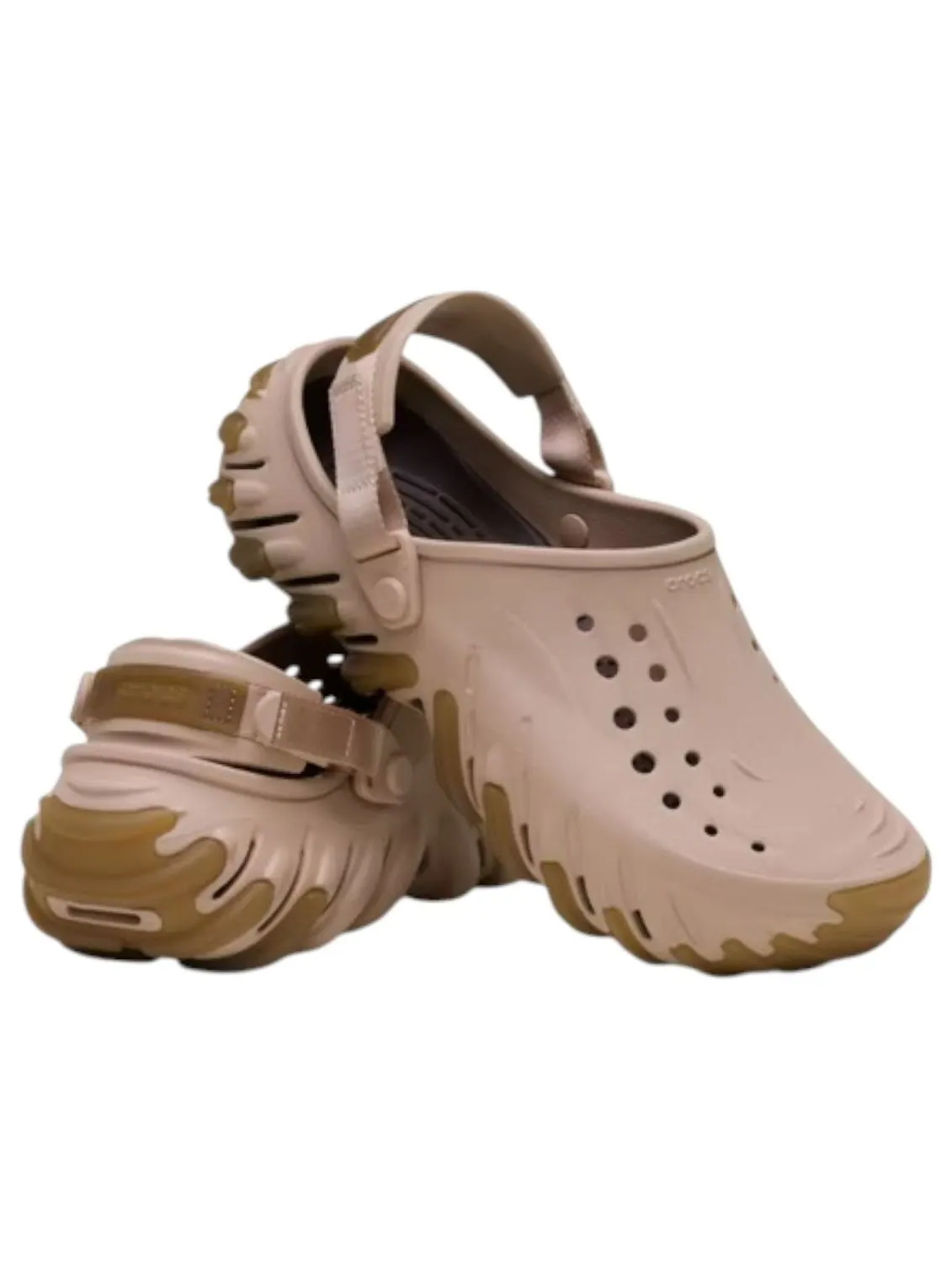 Сабо Crocs Echo RO Clog 'Gum - Pink Caramel' — изображение 2 из 5, розовый