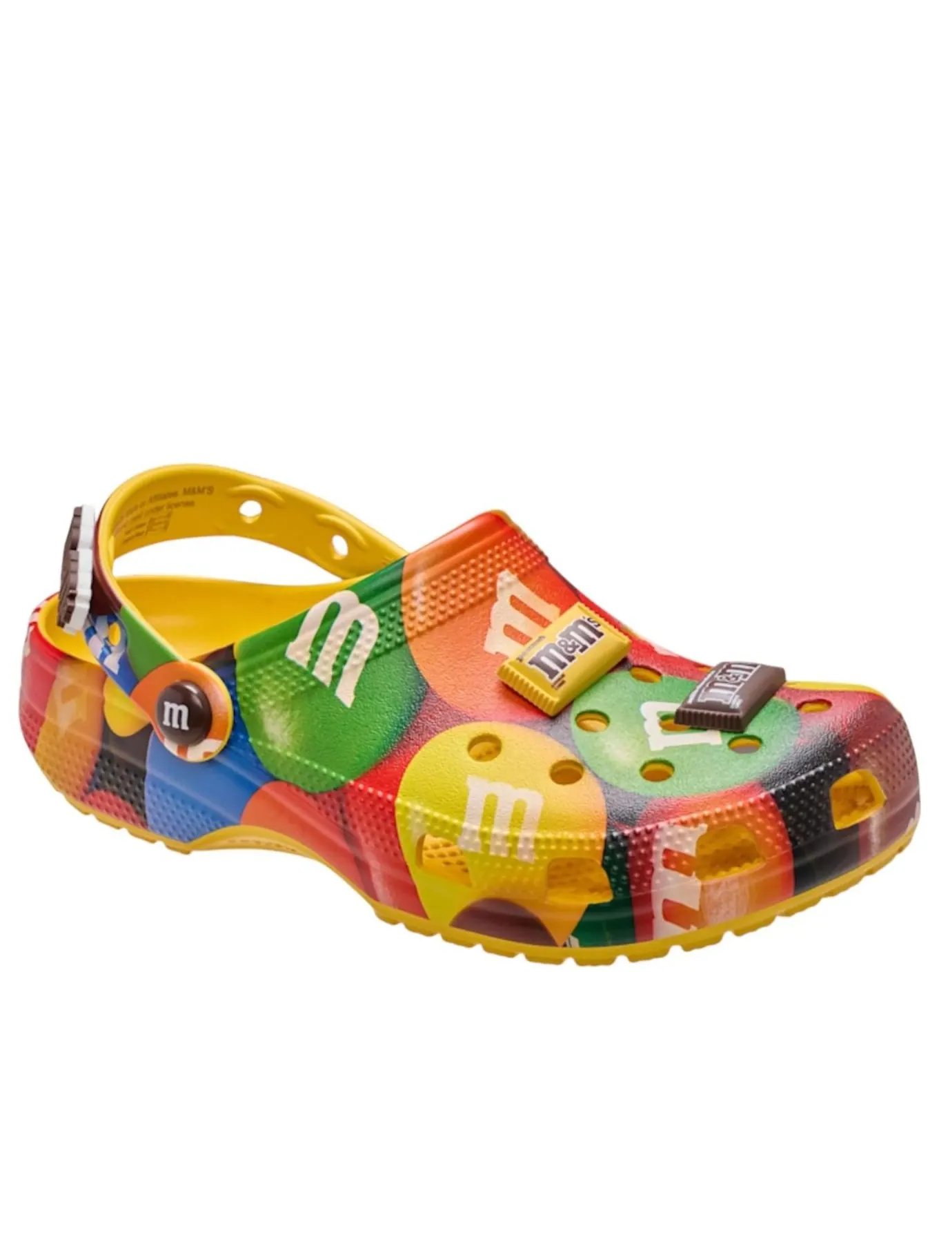 Сабо Crocs x M&M’s Classic Clogs 'Sunflower Multicolor' — изображение 2 из 6, желтый