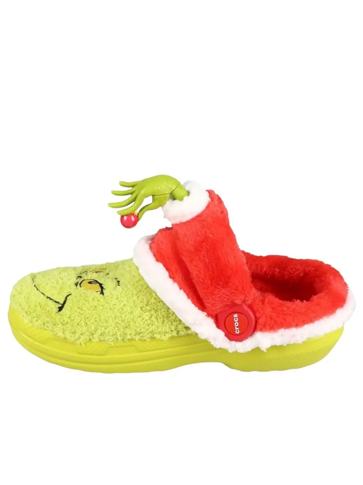 Сандалии Crocs x The Grinch Classic Clog 'Green Red' — изображение 1 из 5, зеленый