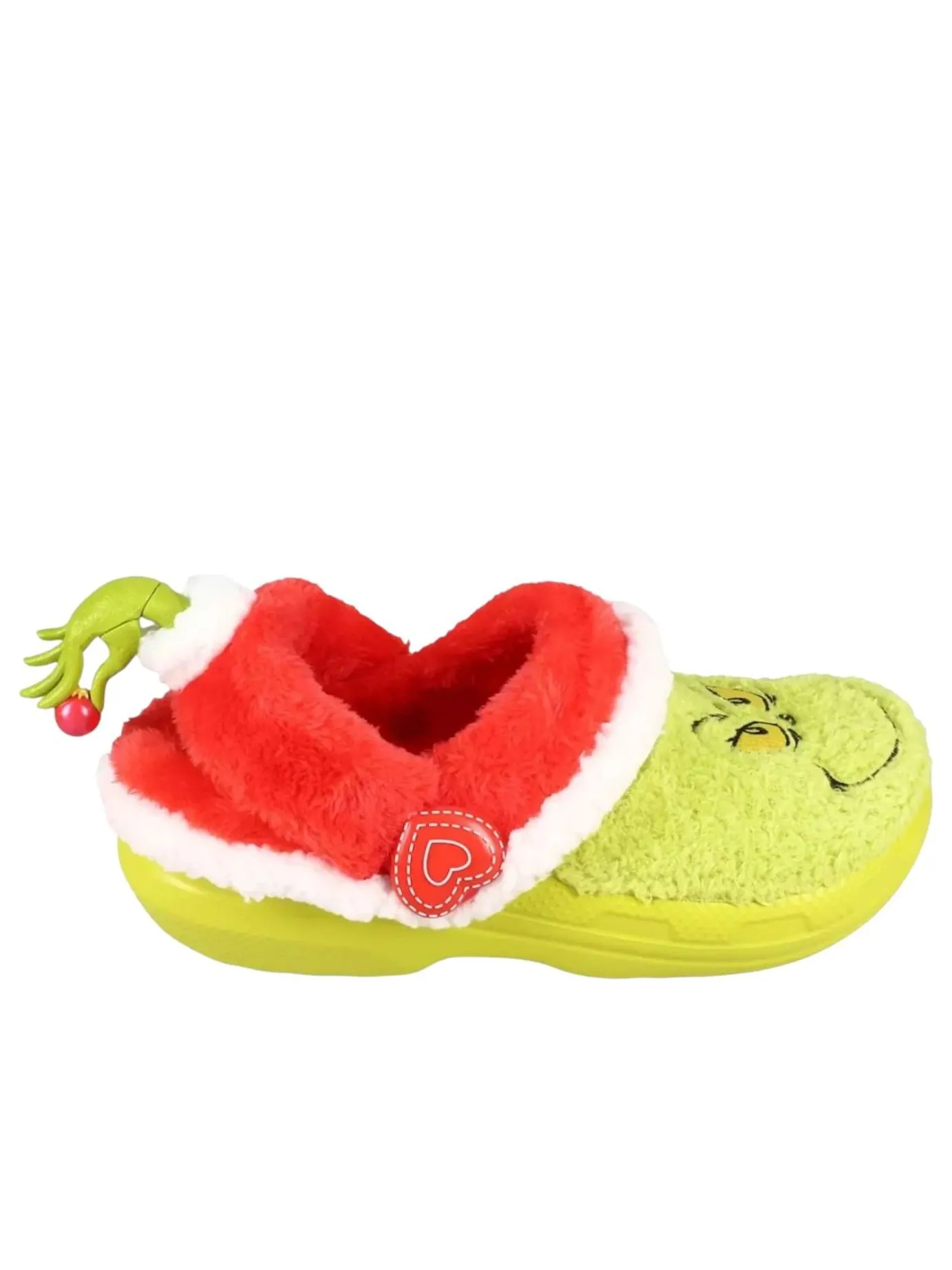 Сандалии Crocs x The Grinch Classic Clog 'Green Red' — изображение 2 из 5, зеленый