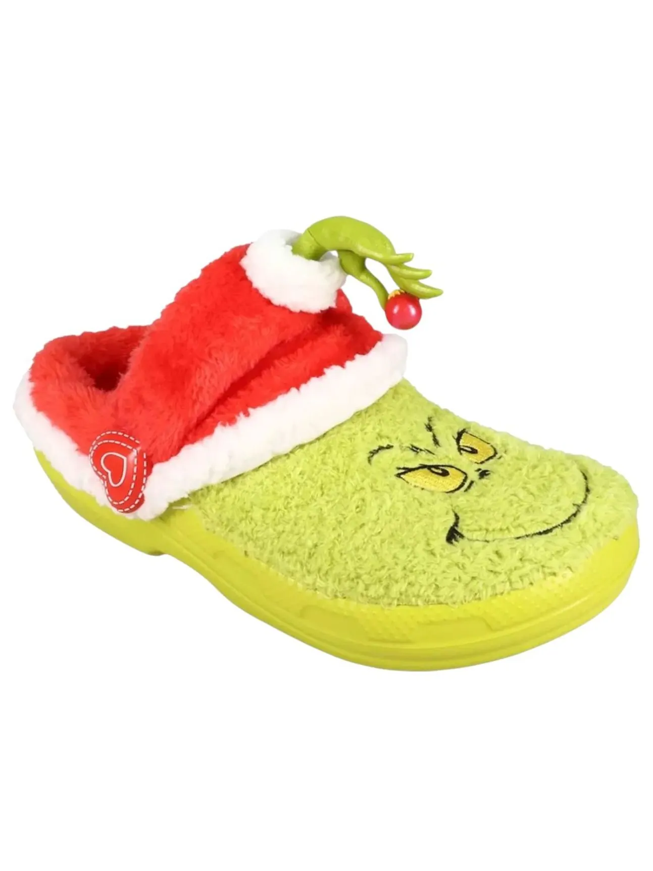 Сандалии Crocs x The Grinch Classic Clog 'Green Red' — изображение 3 из 5, зеленый