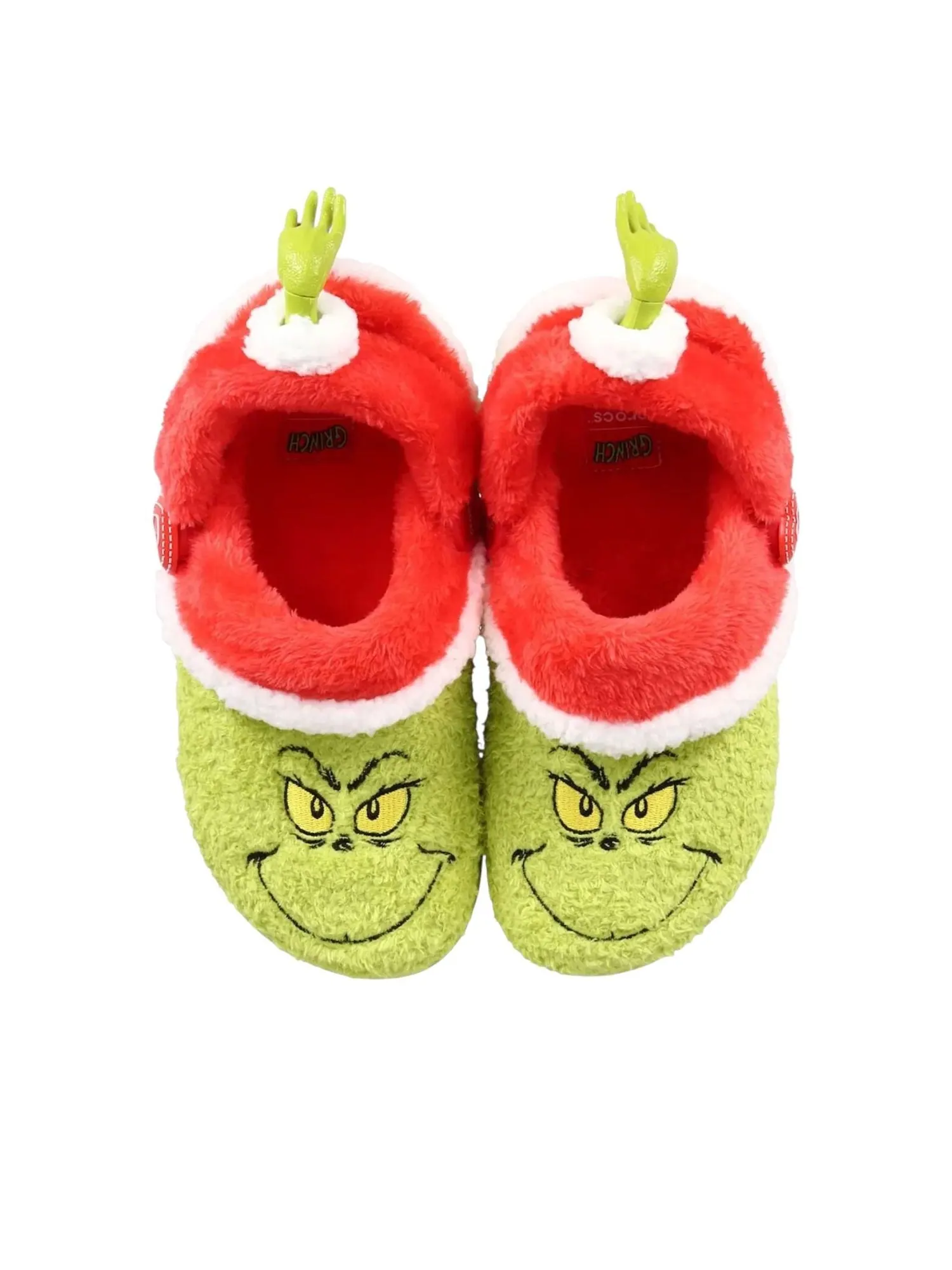 Сандалии Crocs x The Grinch Classic Clog 'Green Red' — изображение 4 из 5, зеленый