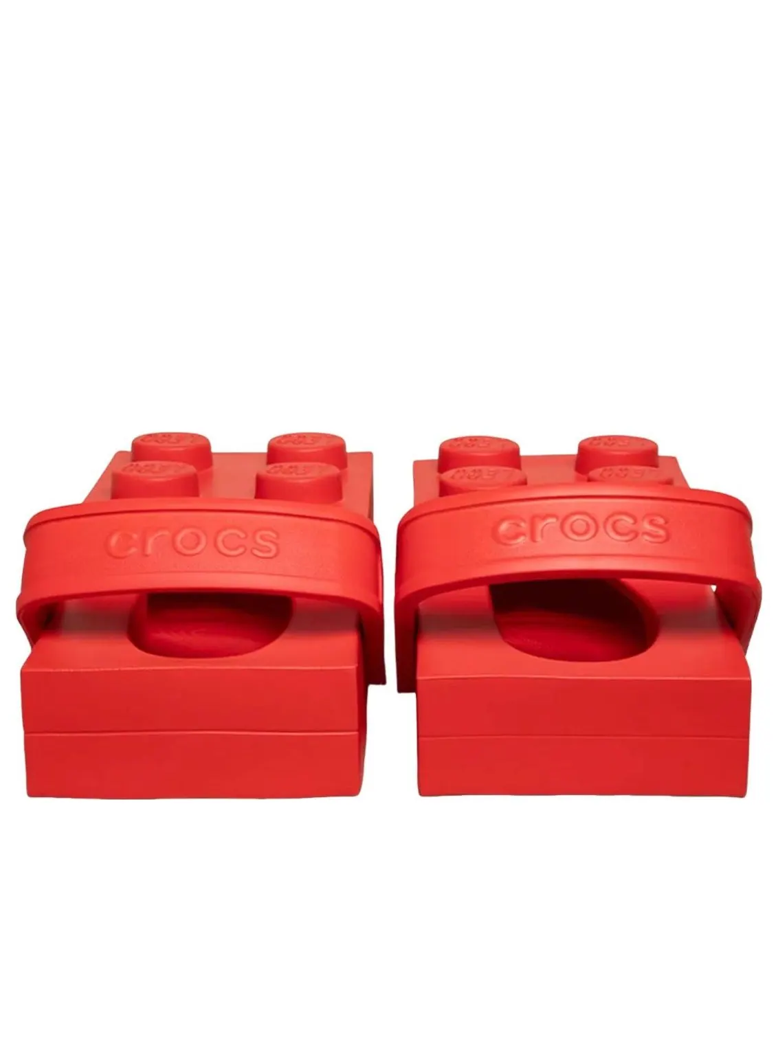 Crocs x LEGO Brick Clog 'Red' — изображение 4 из 5, красный