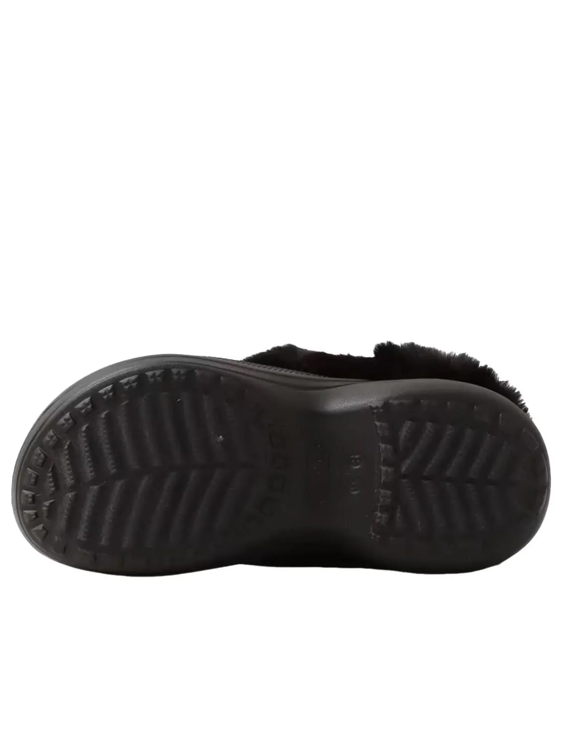(WMNS) Crocs Bae Lined Clog 'Black' — изображение 6 из 6, черный