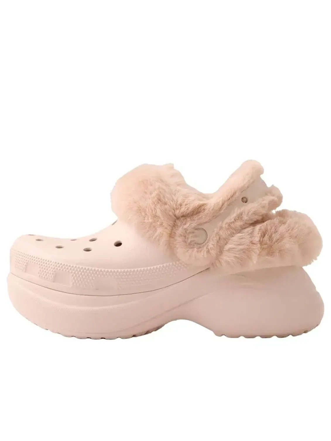 Сабо Crocs Bae Lined Clog 'Quartz' 211753-6UR — изображение 1 из 6, розовый