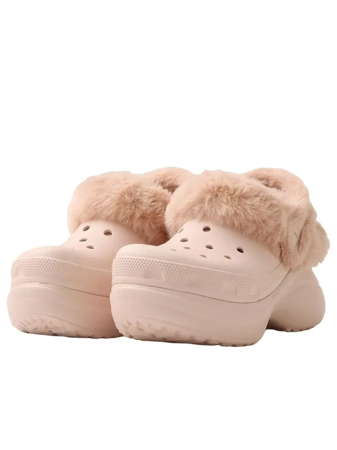 Сабо Crocs Bae Lined Clog 'Quartz' 211753-6UR — изображение 3 из 6, розовый