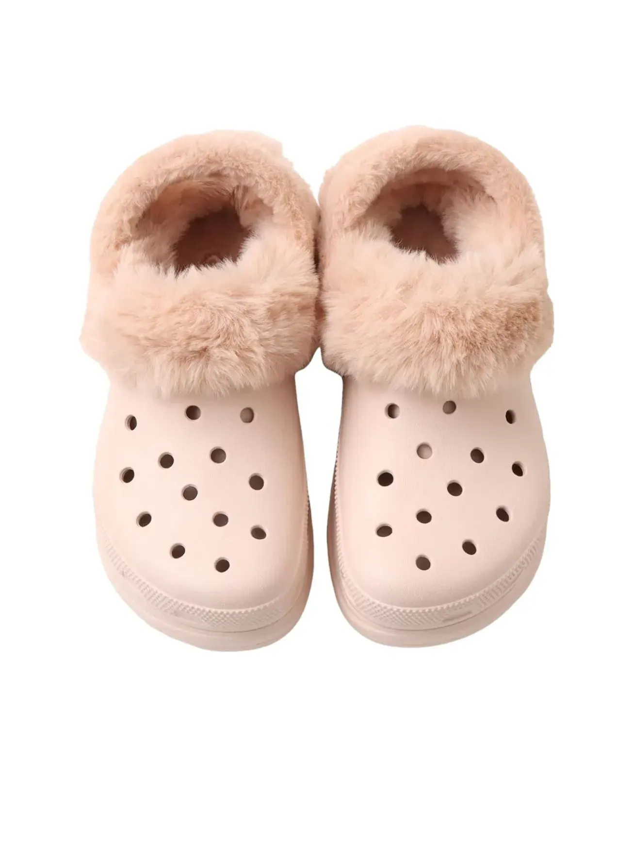 Сабо Crocs Bae Lined Clog 'Quartz' 211753-6UR — изображение 4 из 6, розовый